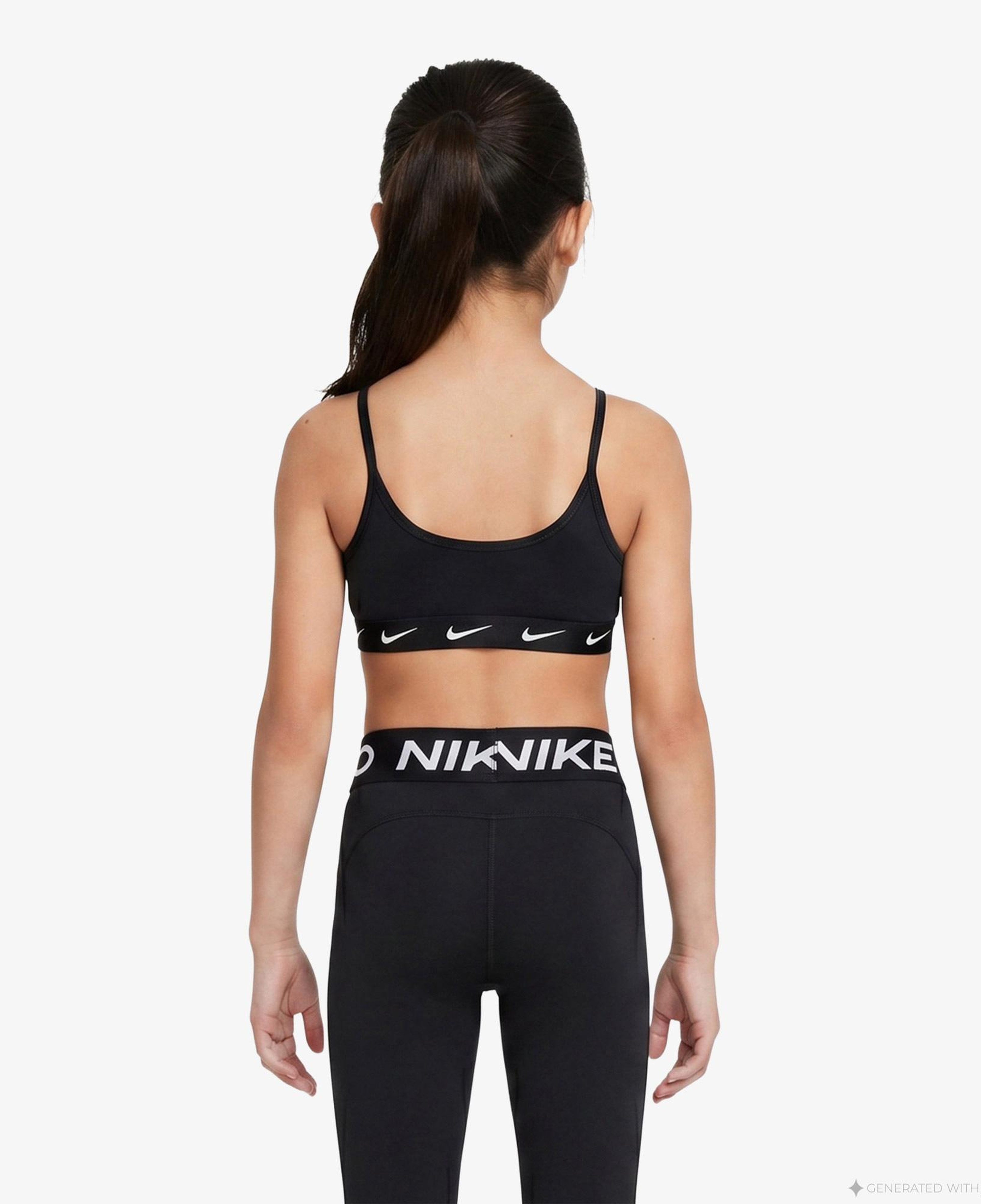 Nike Dri-Fit One Çocuk Siyah Bra