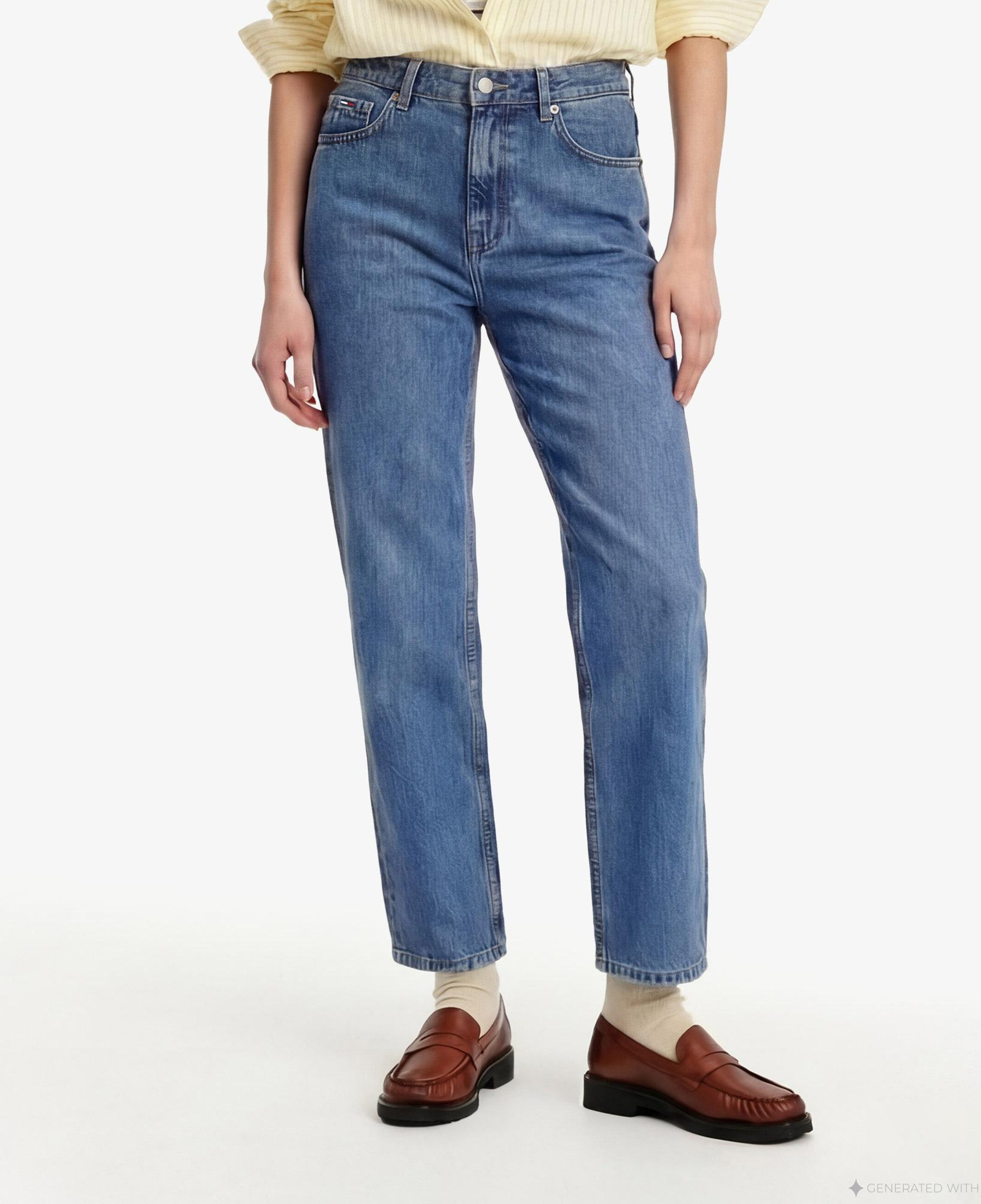 Tommy Hilfiger Authentic Wash Kadın Mavi Jean
