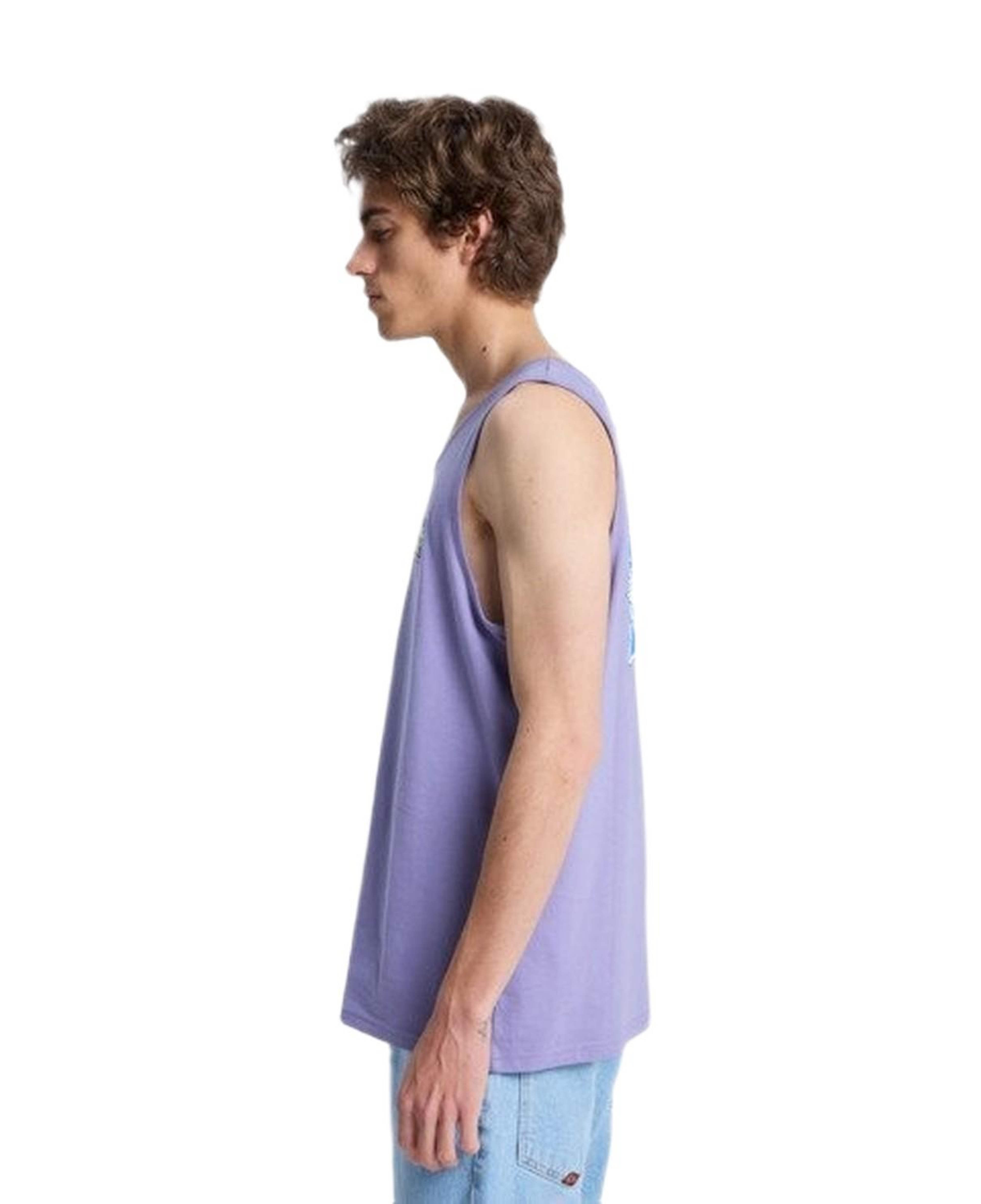 Quiksilver Ev Starfish Sta Erkek Mor Tişört