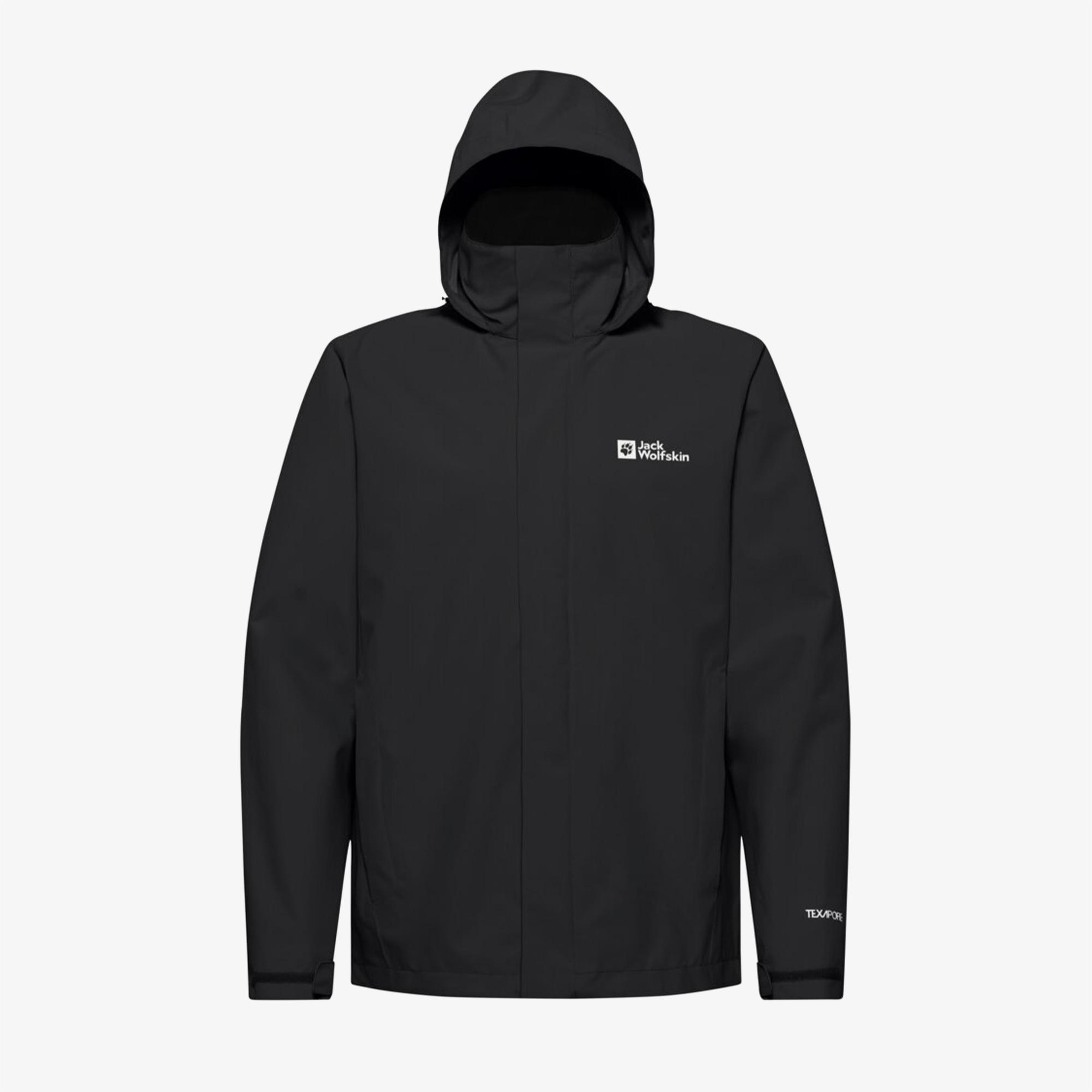 Jack Wolfskin Trailtime 2L Erkek Siyah Outdoor Ceket
