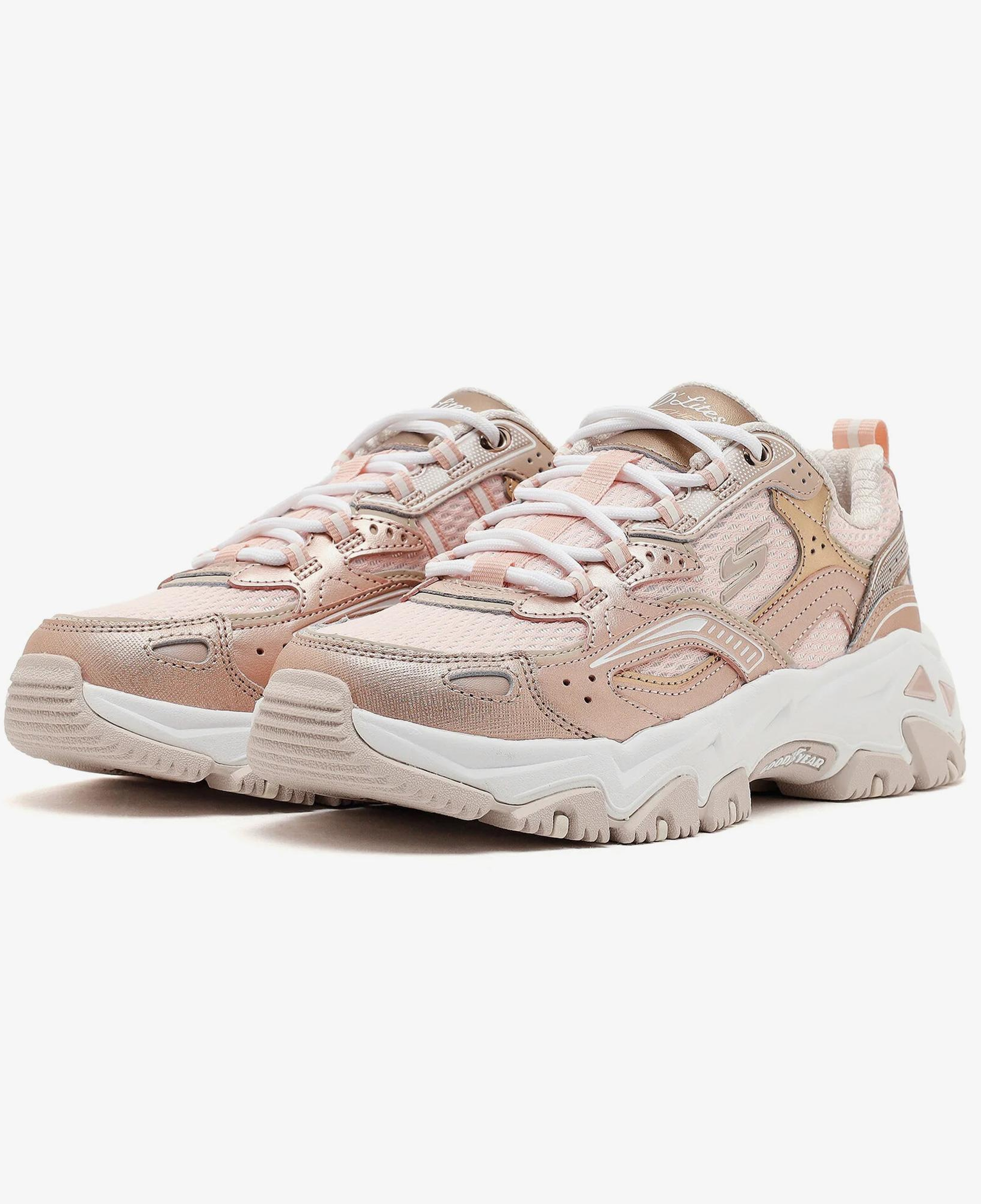 Skechers D'Lites Hiker Kadın Pembe Spor Ayakkabı