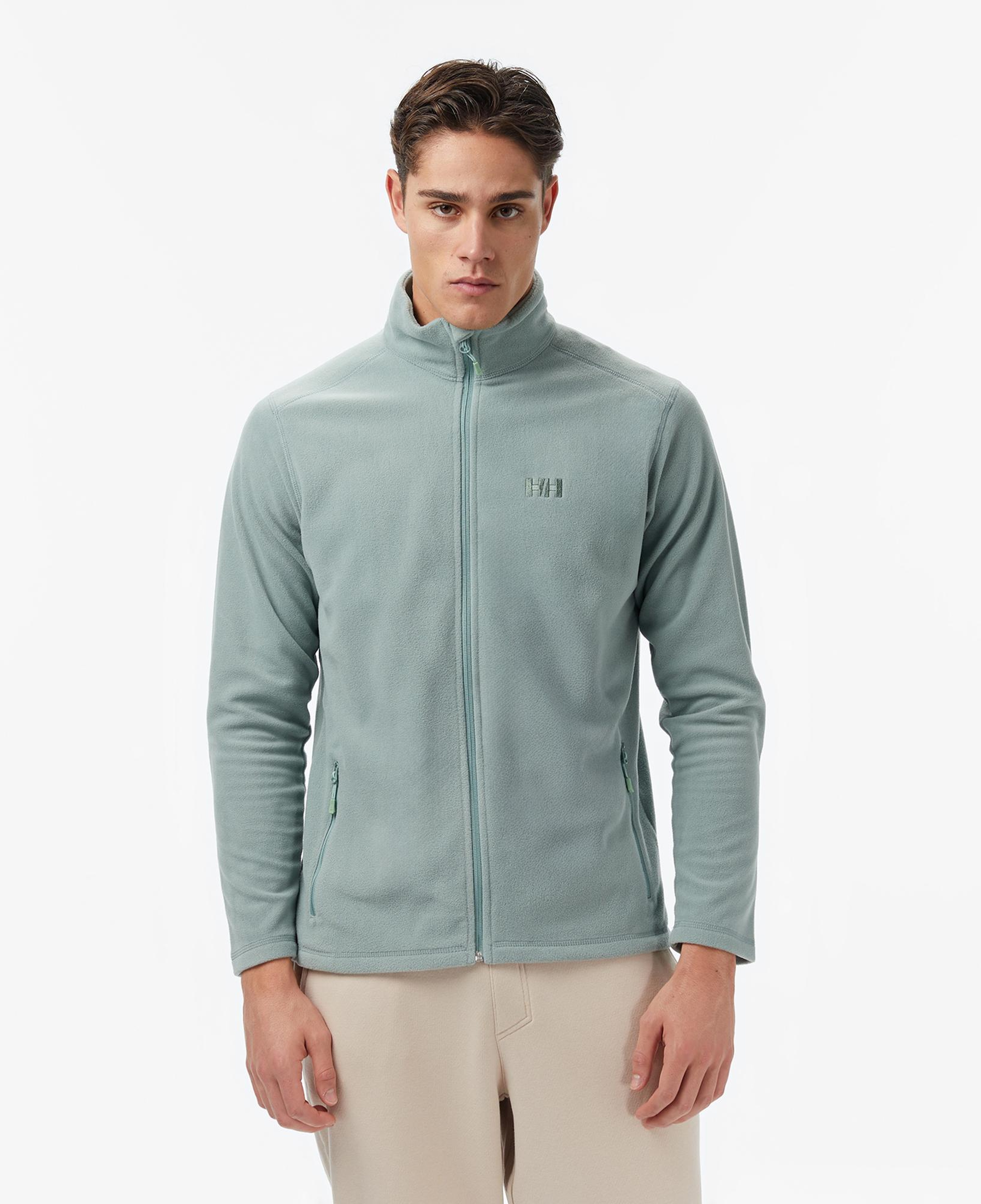 Helly Hansen Fullzip Erkek Yeşil Outdoor Polar Mont