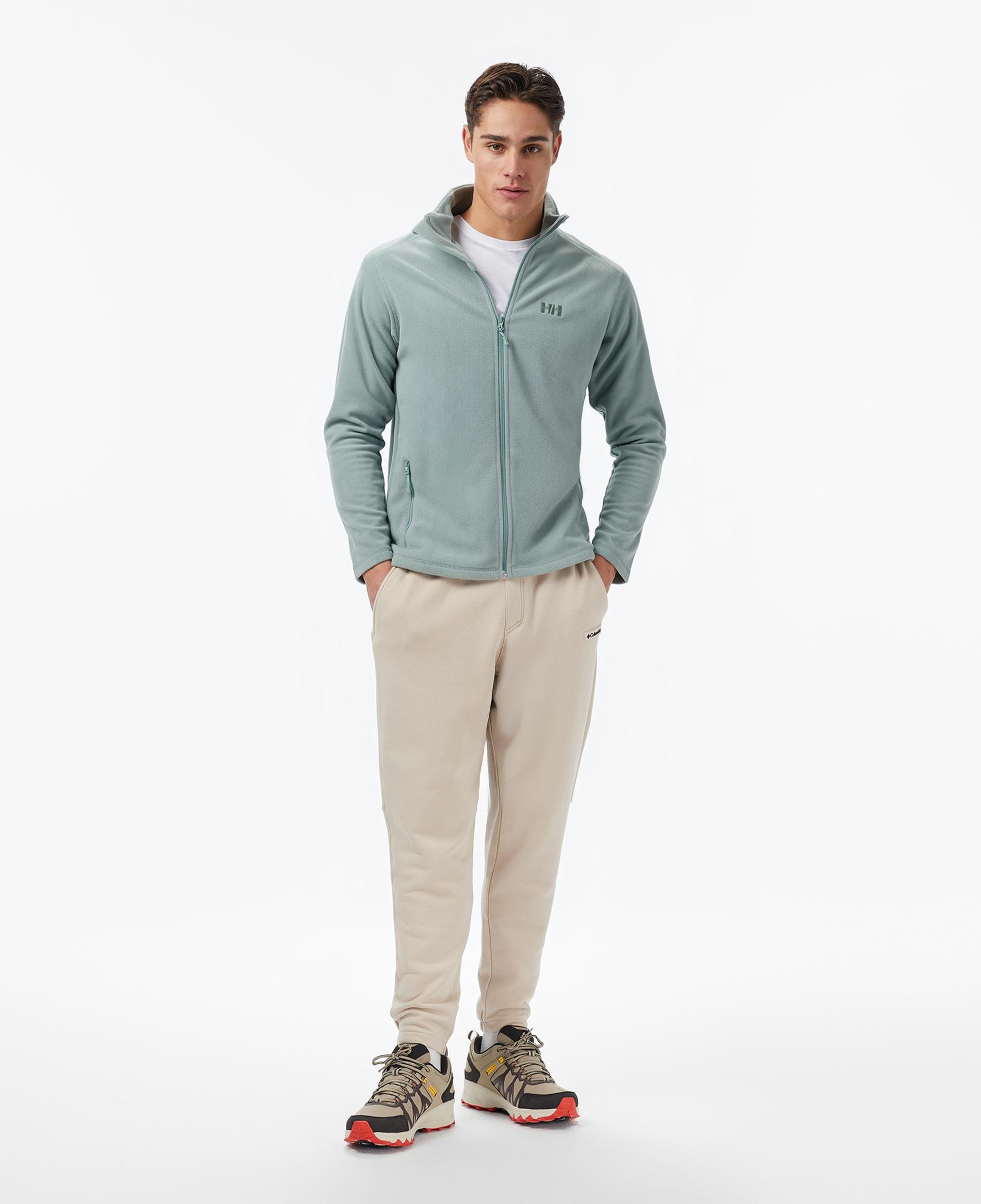 Helly Hansen Fullzip Erkek Yeşil Outdoor Polar Mont