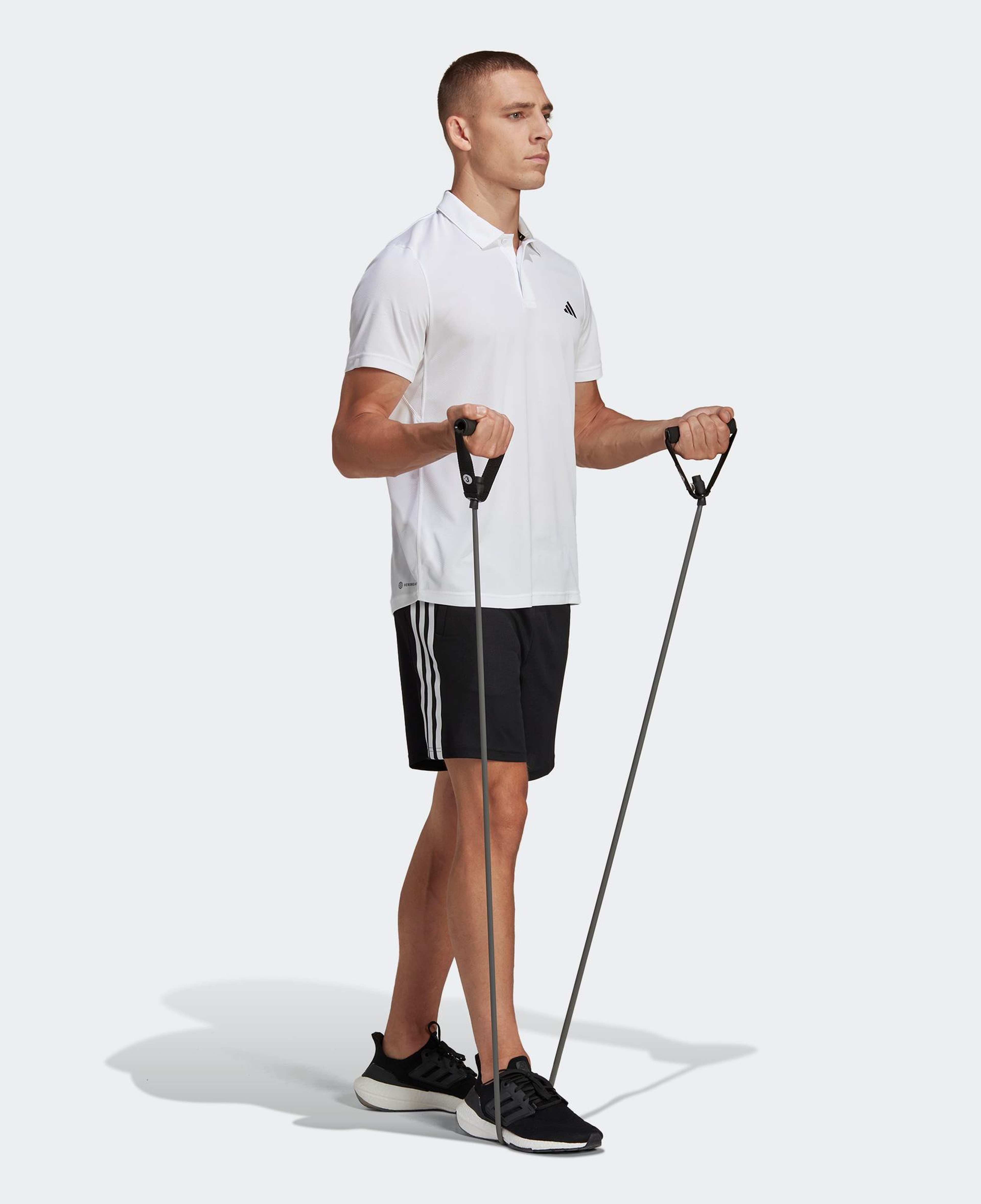 adidas Training Essentials Erkek Beyaz Polo