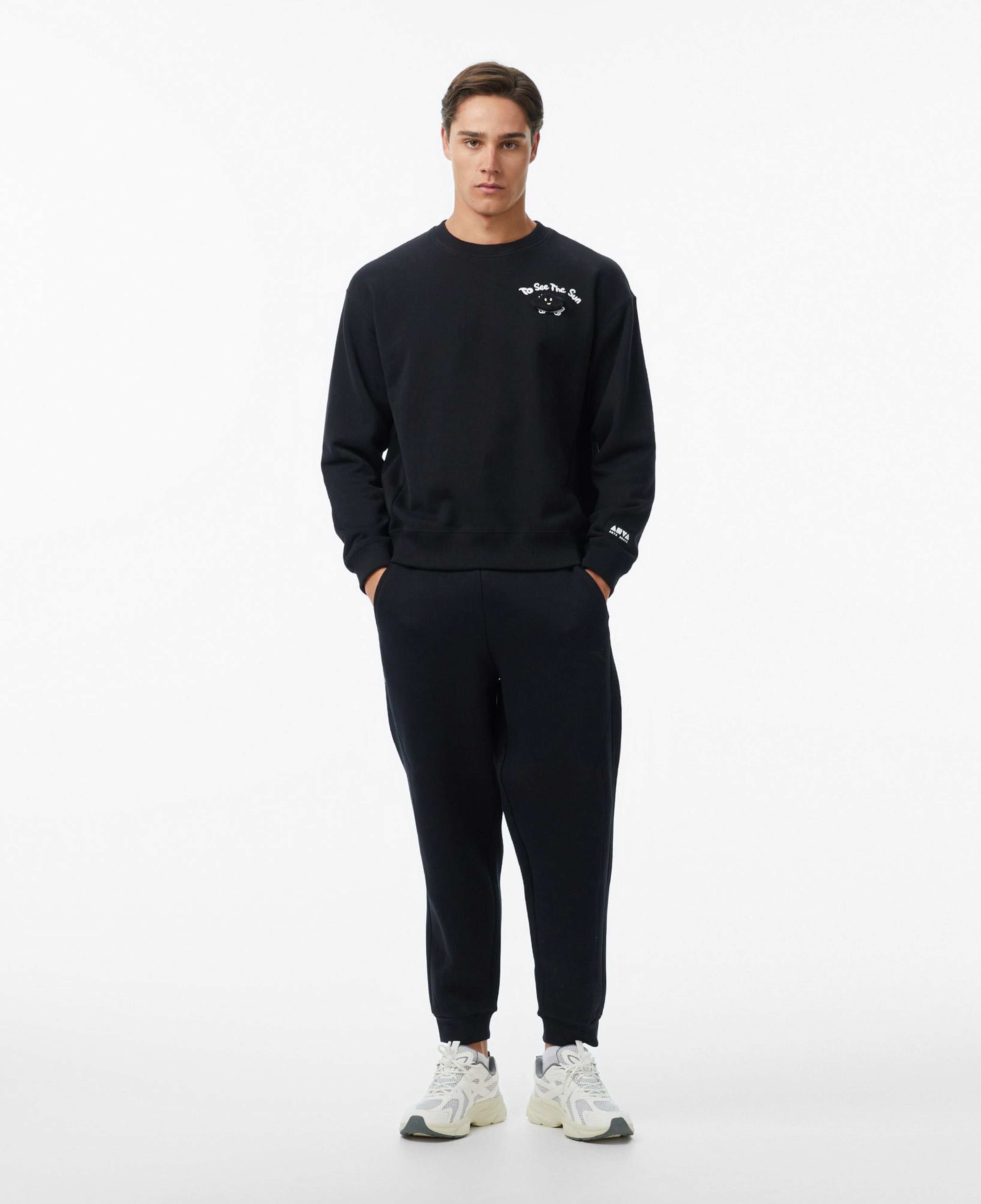 Anta To See The Bird Erkek Siyah Sweatshirt
