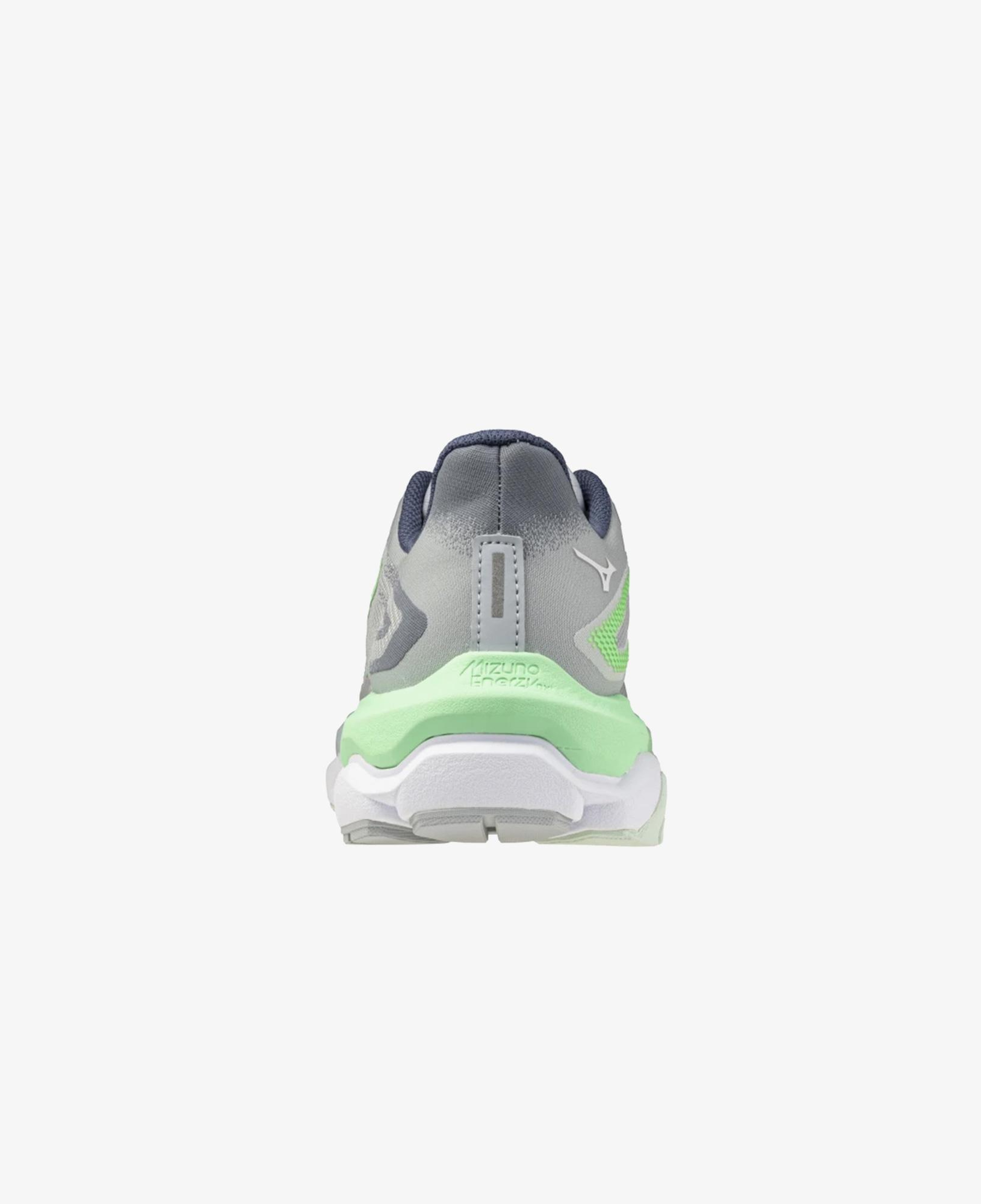 Mizuno Wave Horizon 8 Kadın Gri Koşu Ayakkabısı