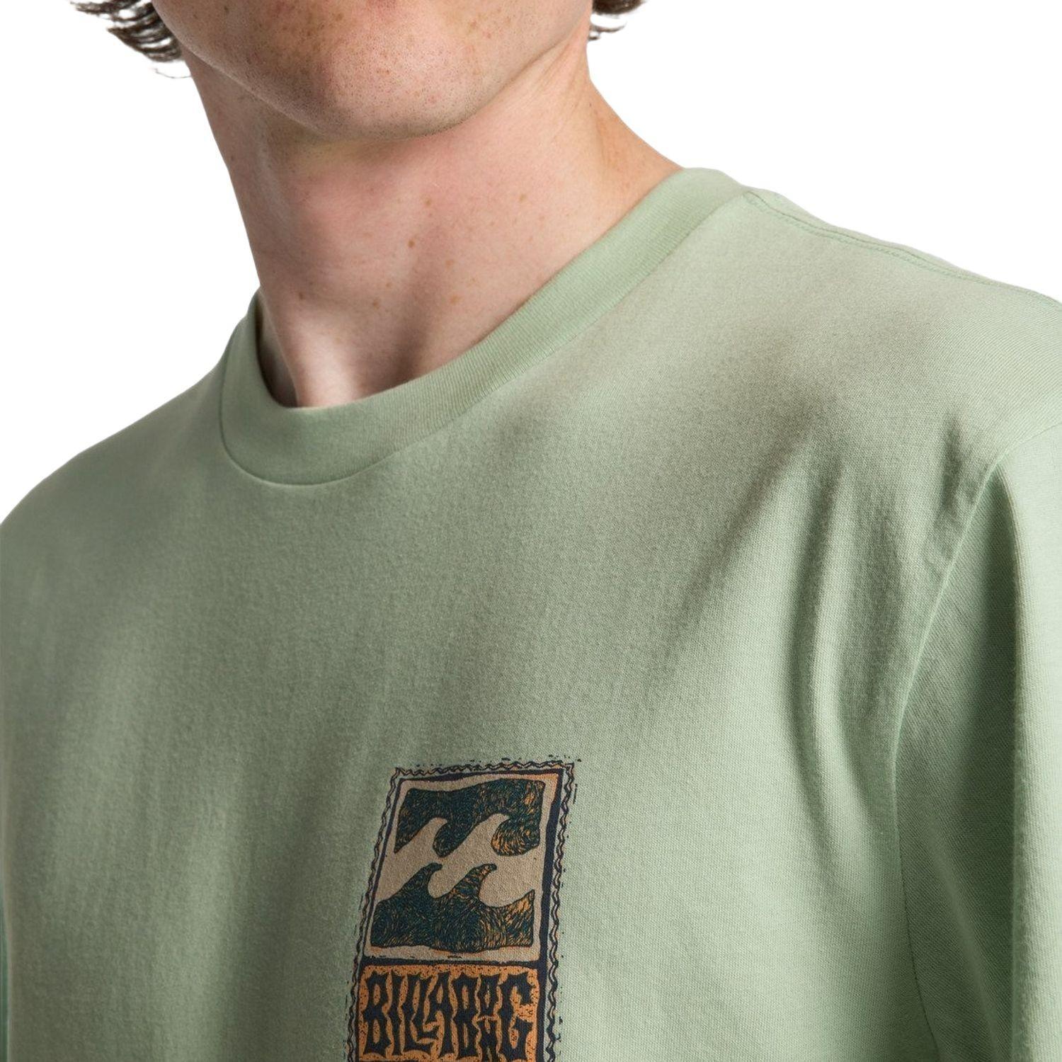 Billabong Stamp Erkek Yeşil Tişört