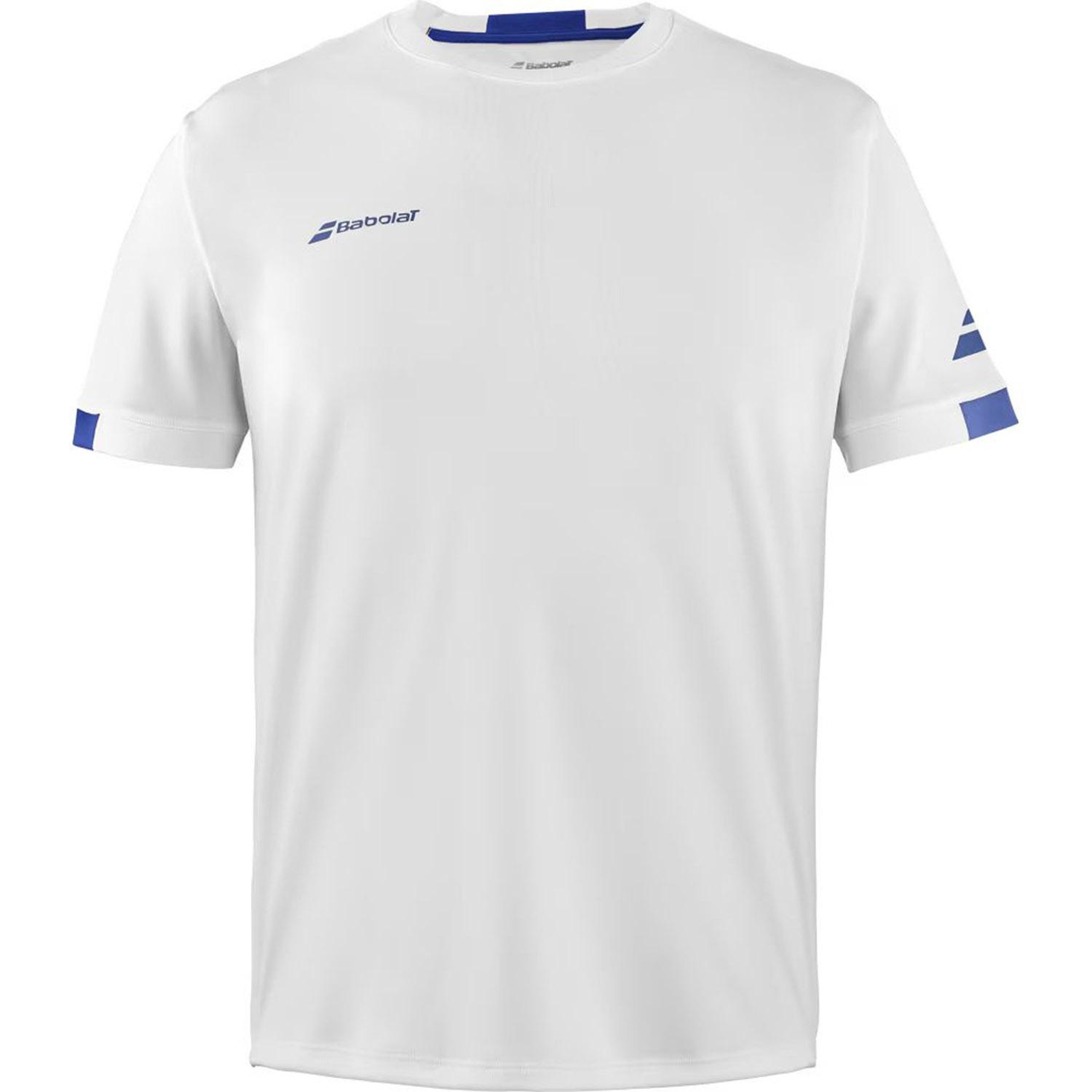 Babolat Play Crew Neck Erkek Çocuk Beyaz Tişört