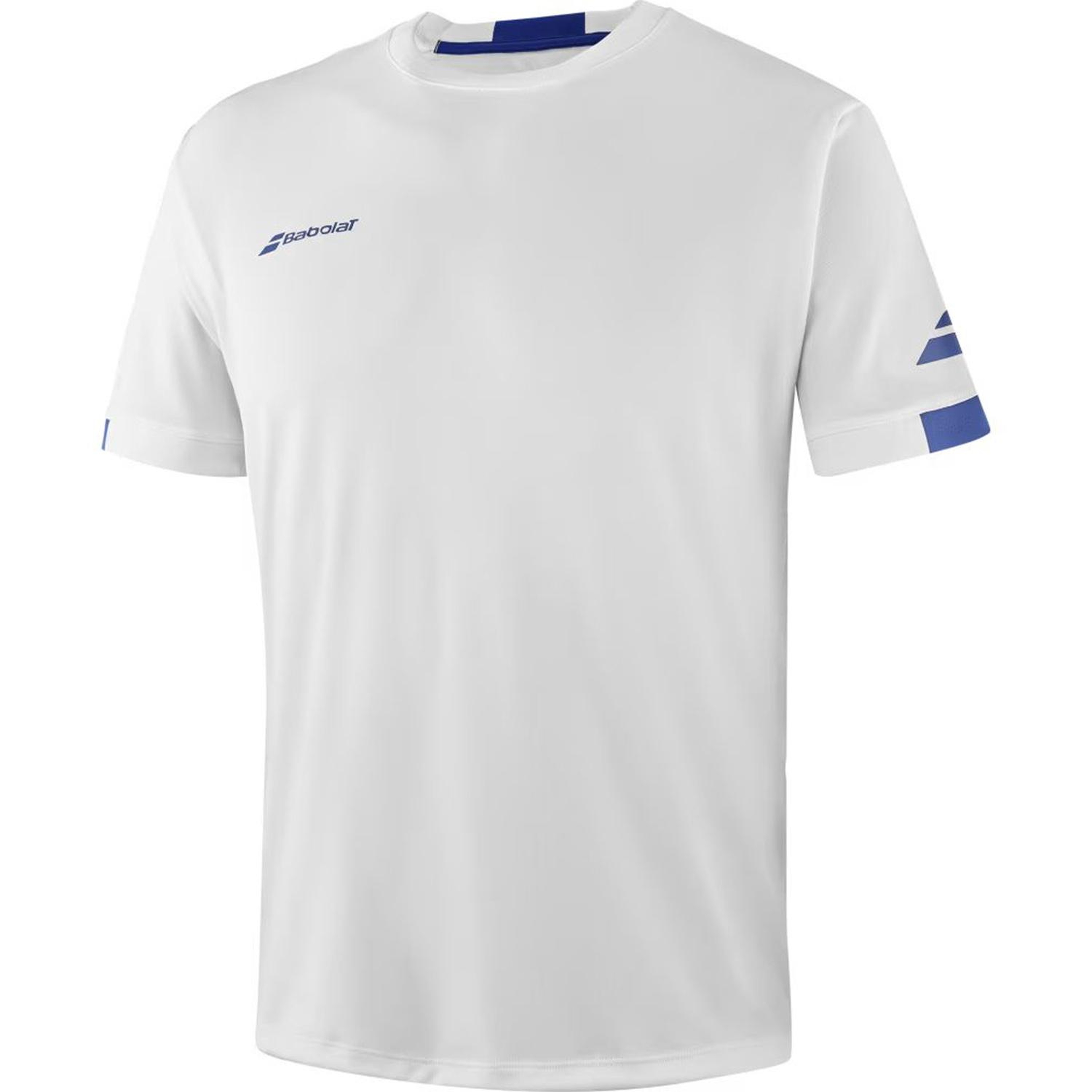 Babolat Play Crew Neck Erkek Çocuk Beyaz Tişört