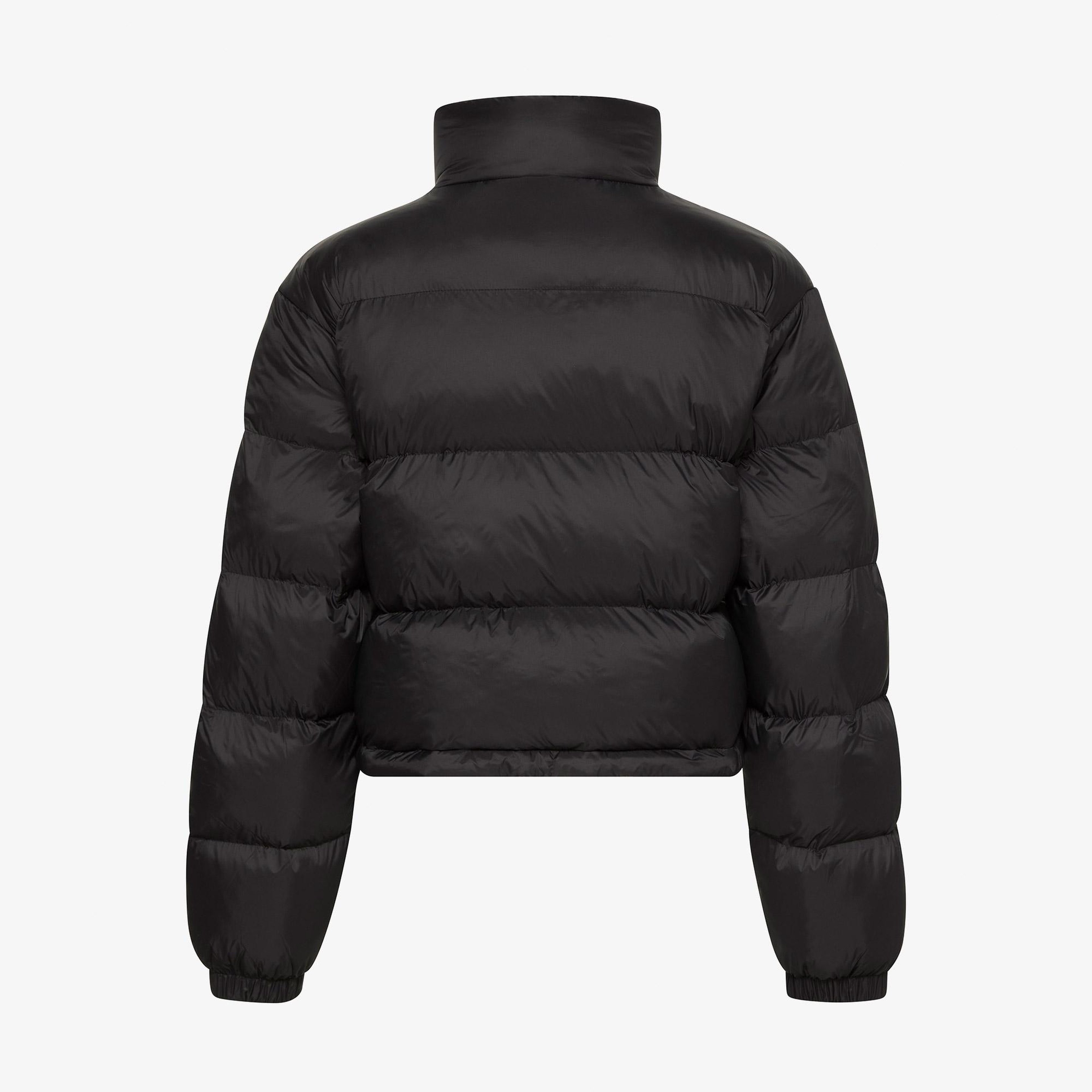 Calvin Klein Essential Crop Puffer Kadın Siyah Ceket