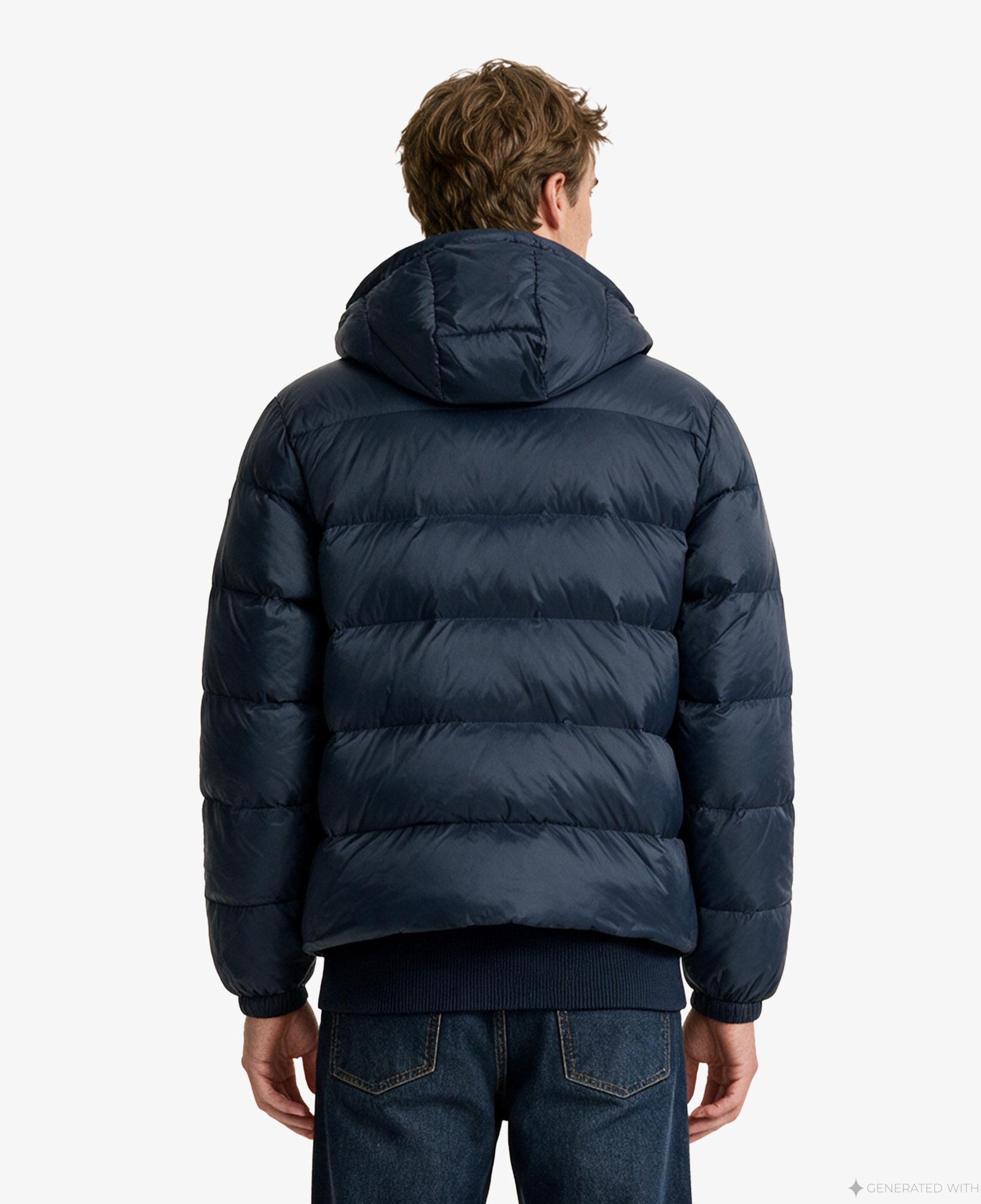 Calvin Klein Down Puffer Erkek Mavi Ceket