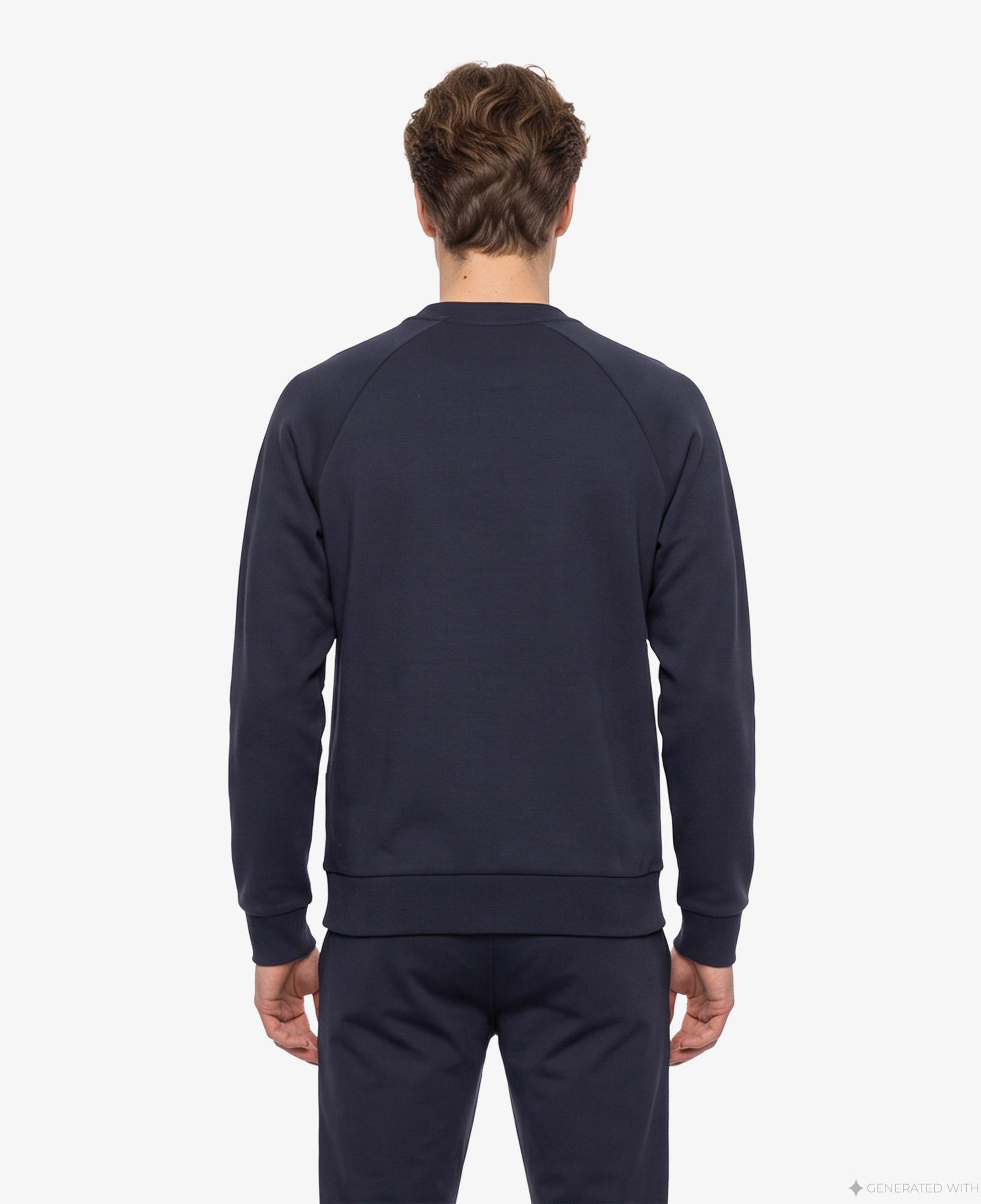 Boss Salbo Erkek Lacivert Sweatshirt