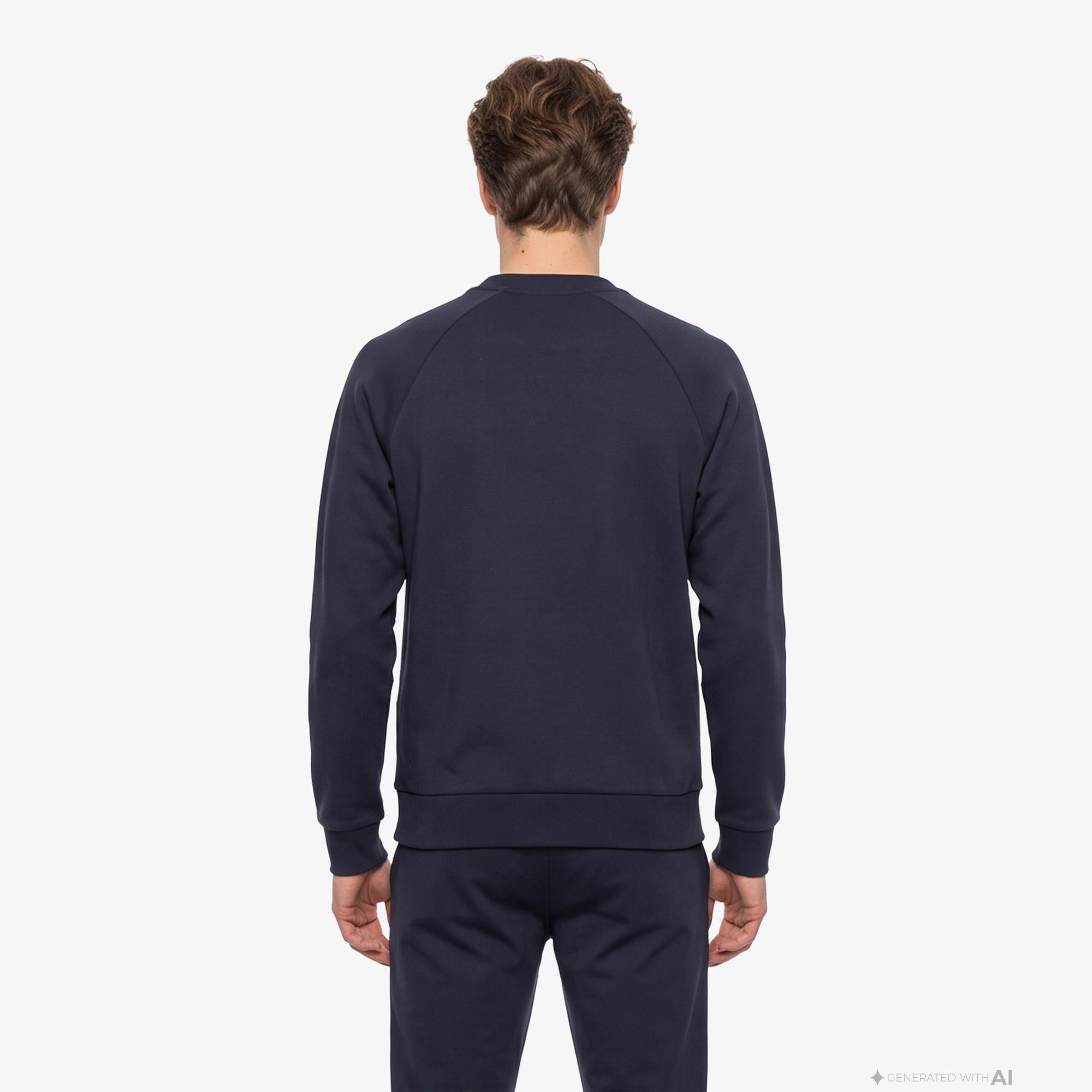 Boss Salbo Erkek Lacivert Sweatshirt