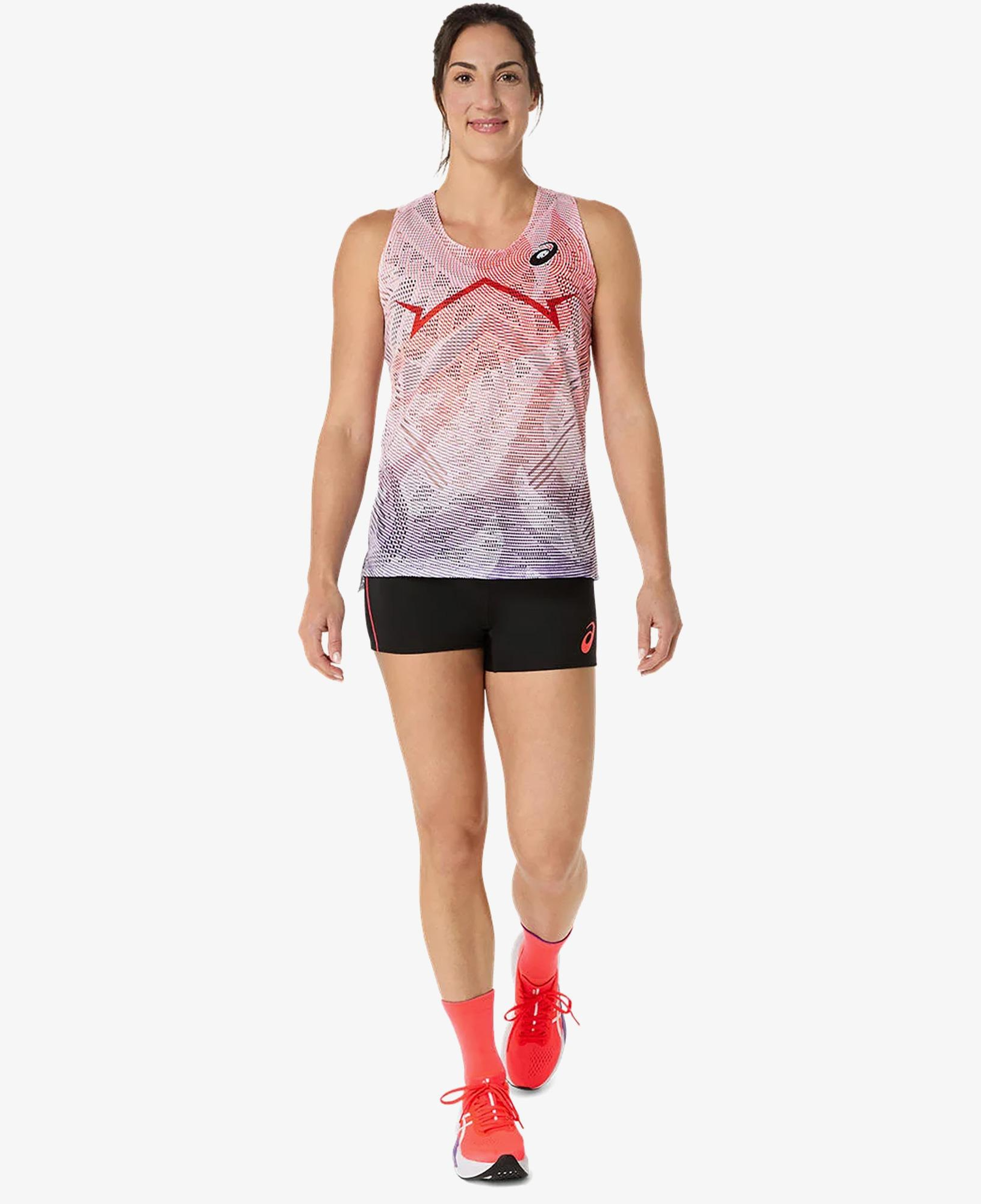 Asics Metaspeed Singlet Kadın Pembe T-Shirt