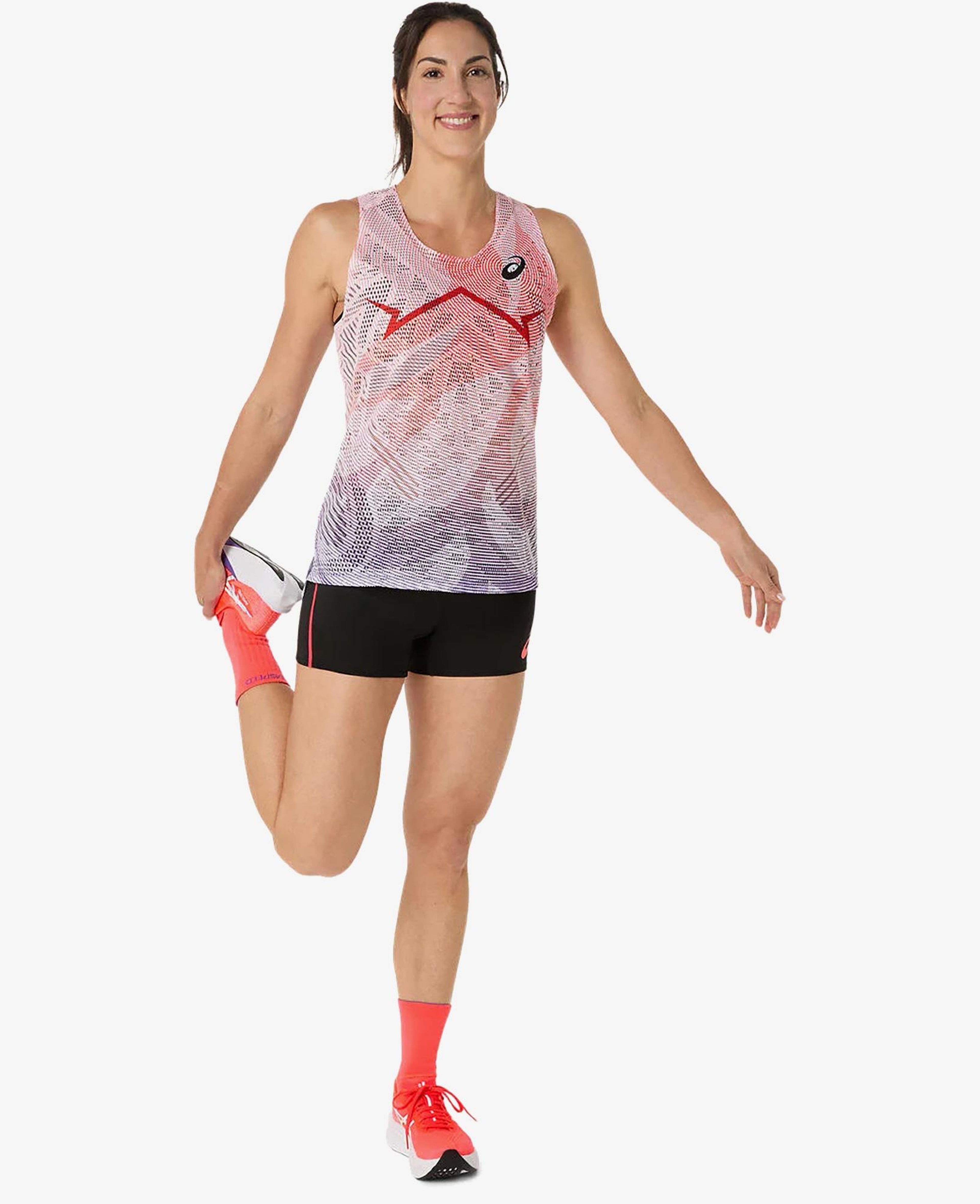 Asics Metaspeed Singlet Kadın Pembe T-Shirt