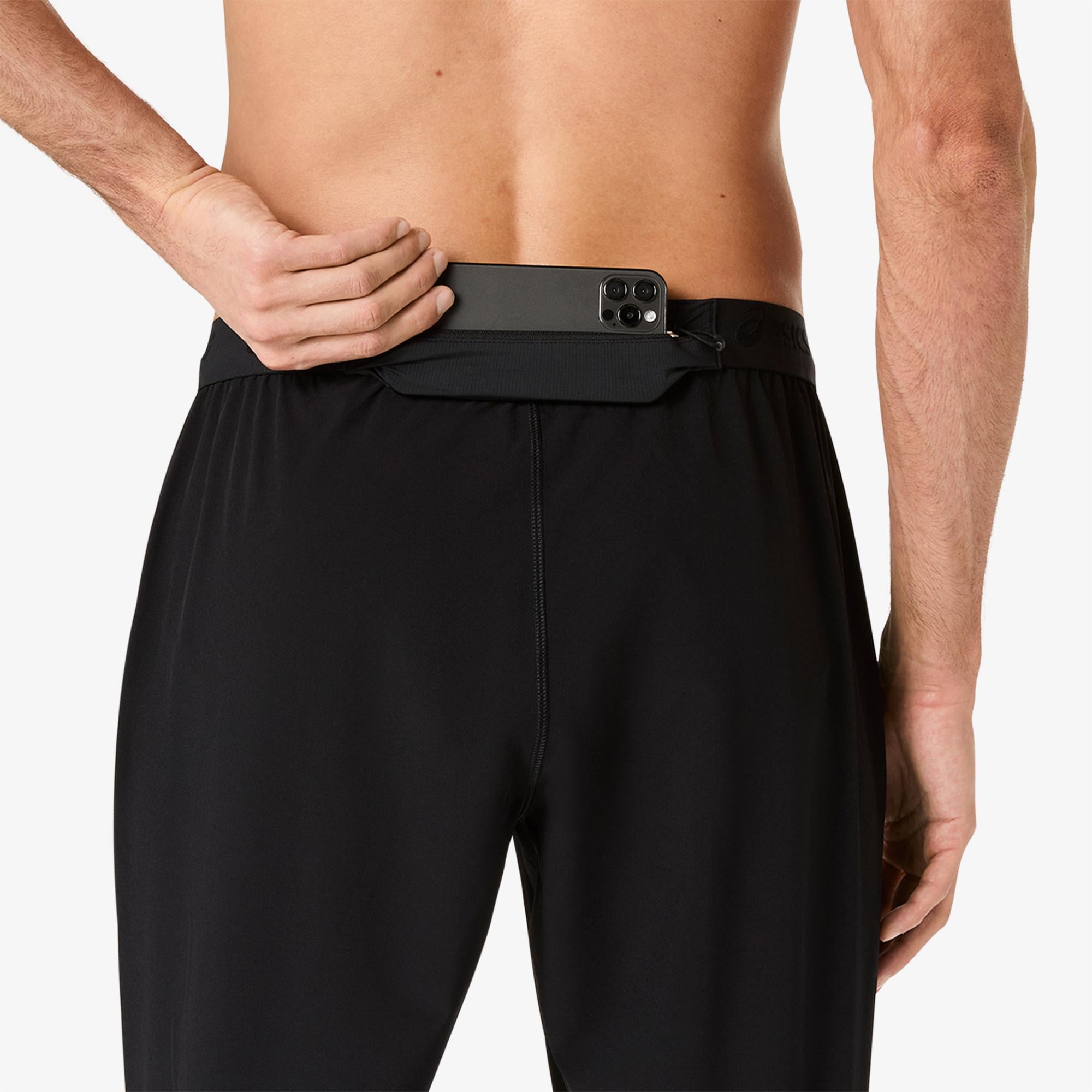 Asics Road Pant Erkek Siyah Pantolon