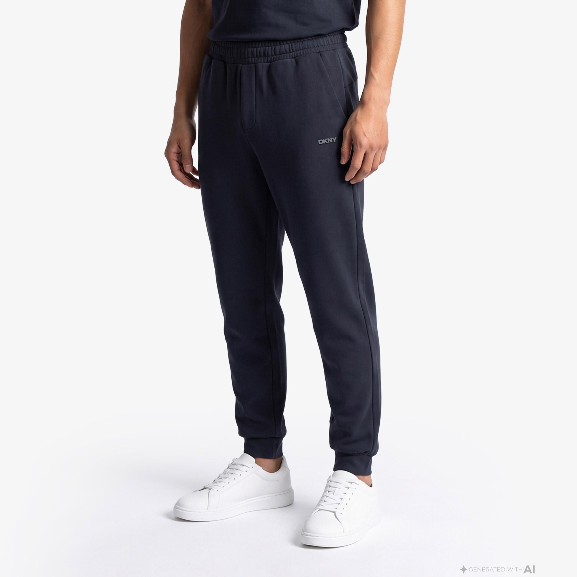 DKNY Comfort Jogger Erkek Siyah Eşofman Altı