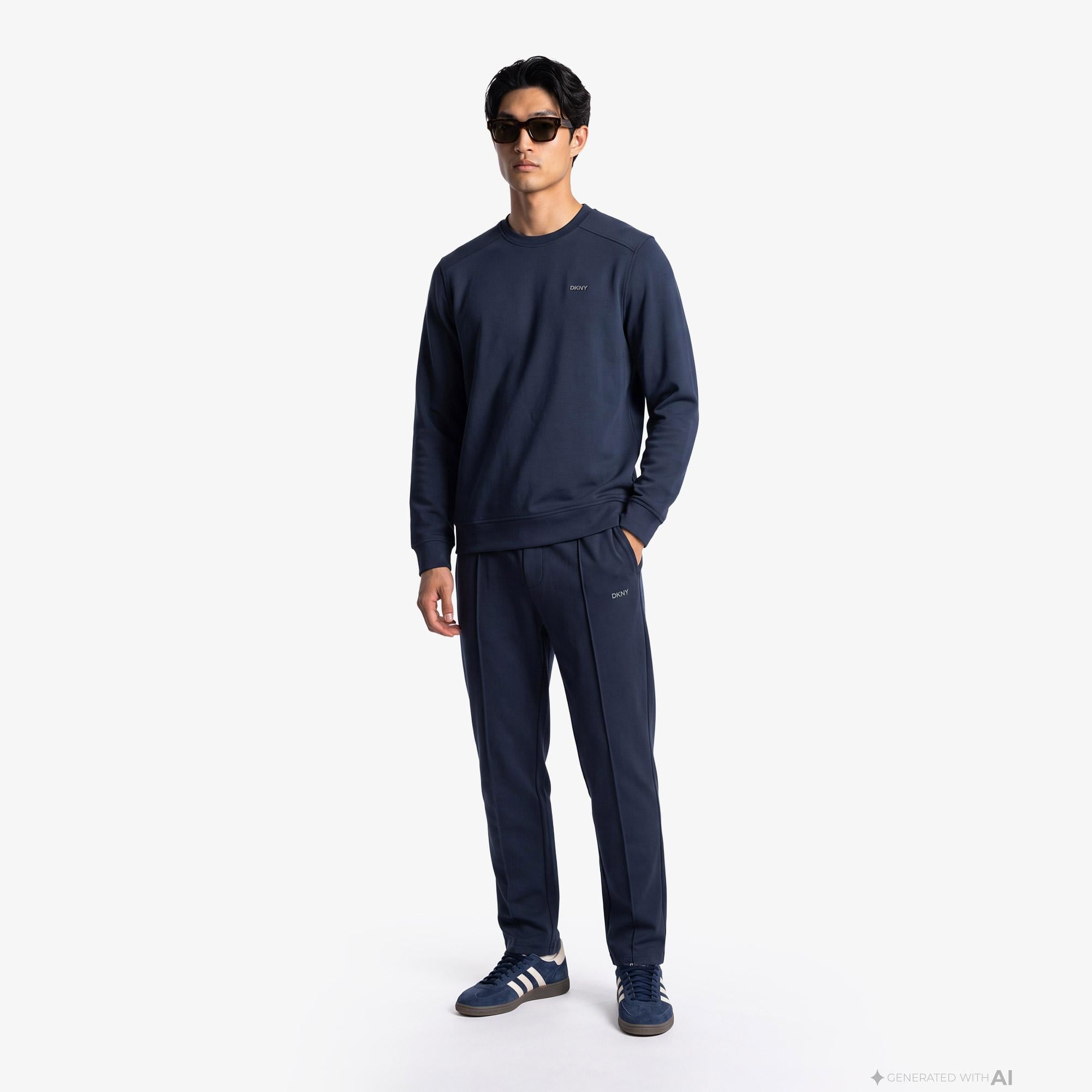 DKNY Comfort Erkek Lacivert Eşofman Altı