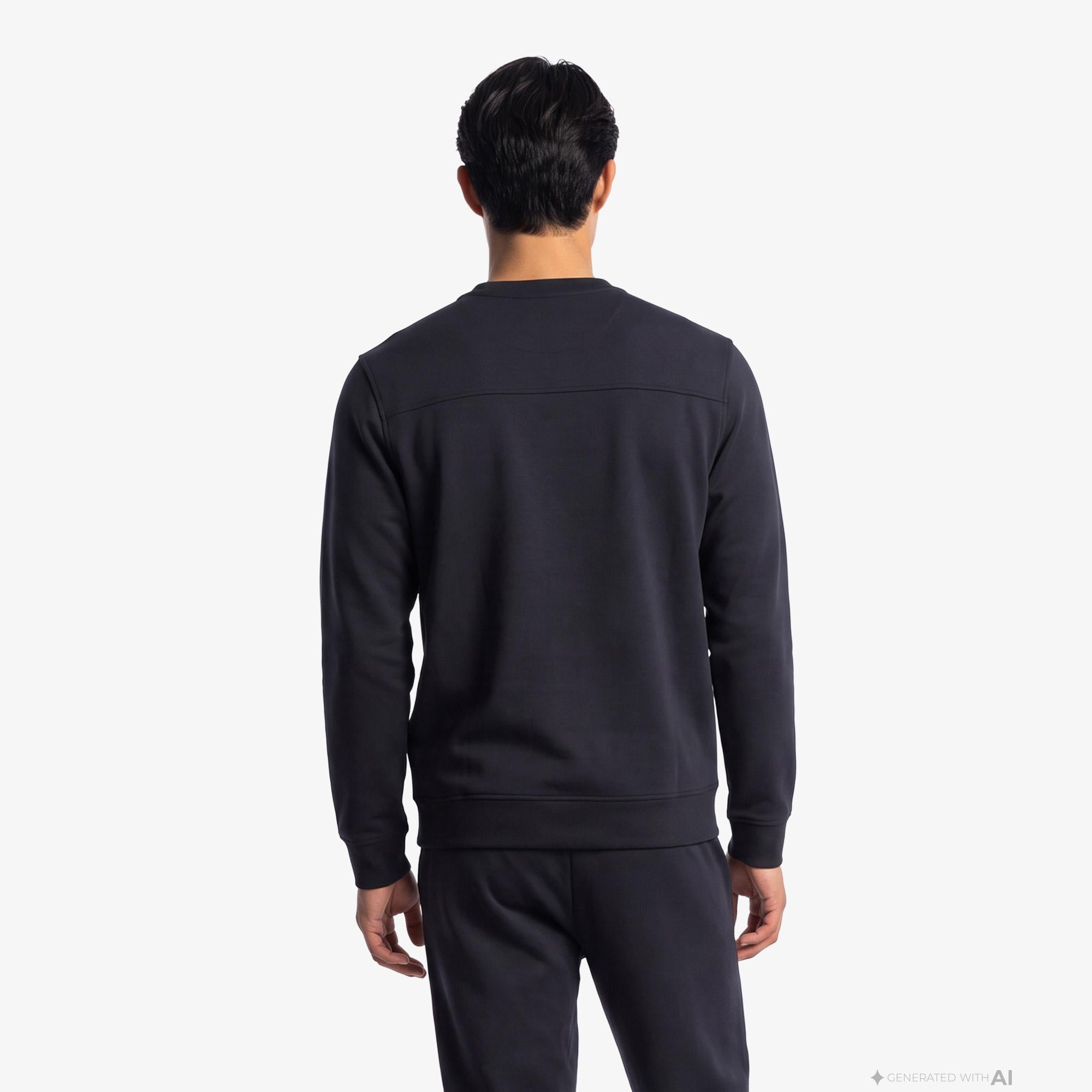 DKNY Comfort Erkek Siyah Sweatshirt