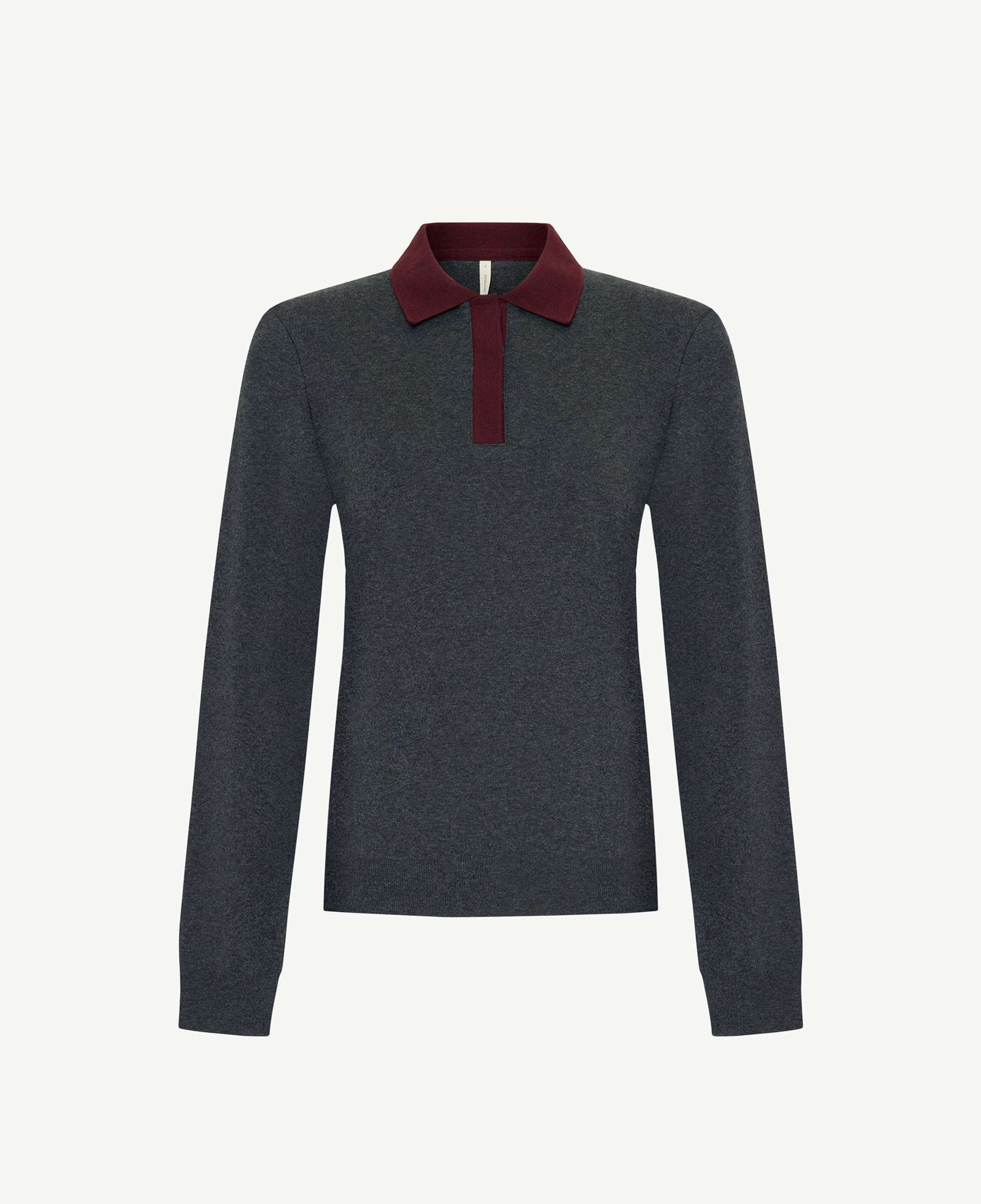 YARGICI Regular Polo Yaka Uzun Kol Kazak