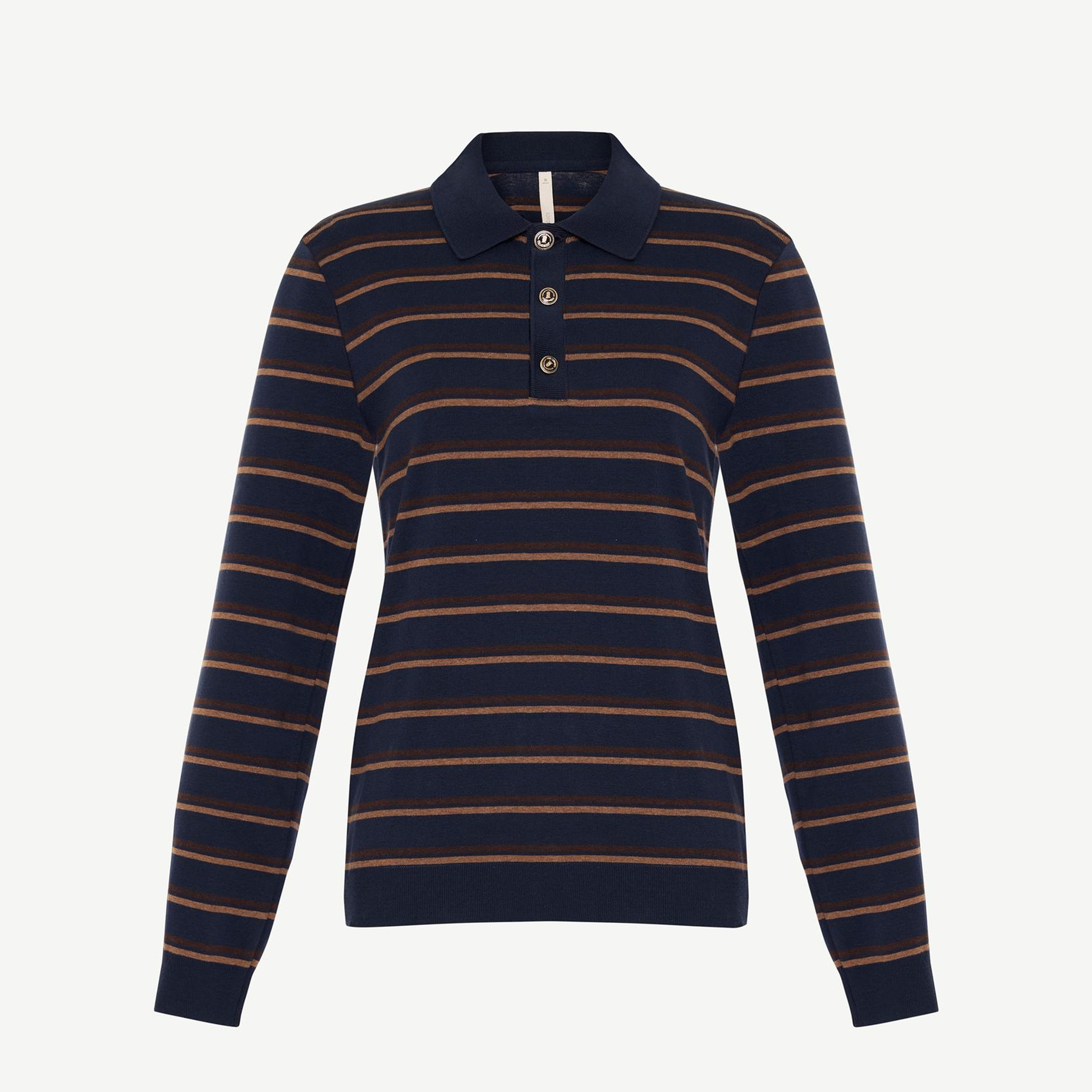 YARGICI Regular Polo Yaka Uzun Kol Kazak