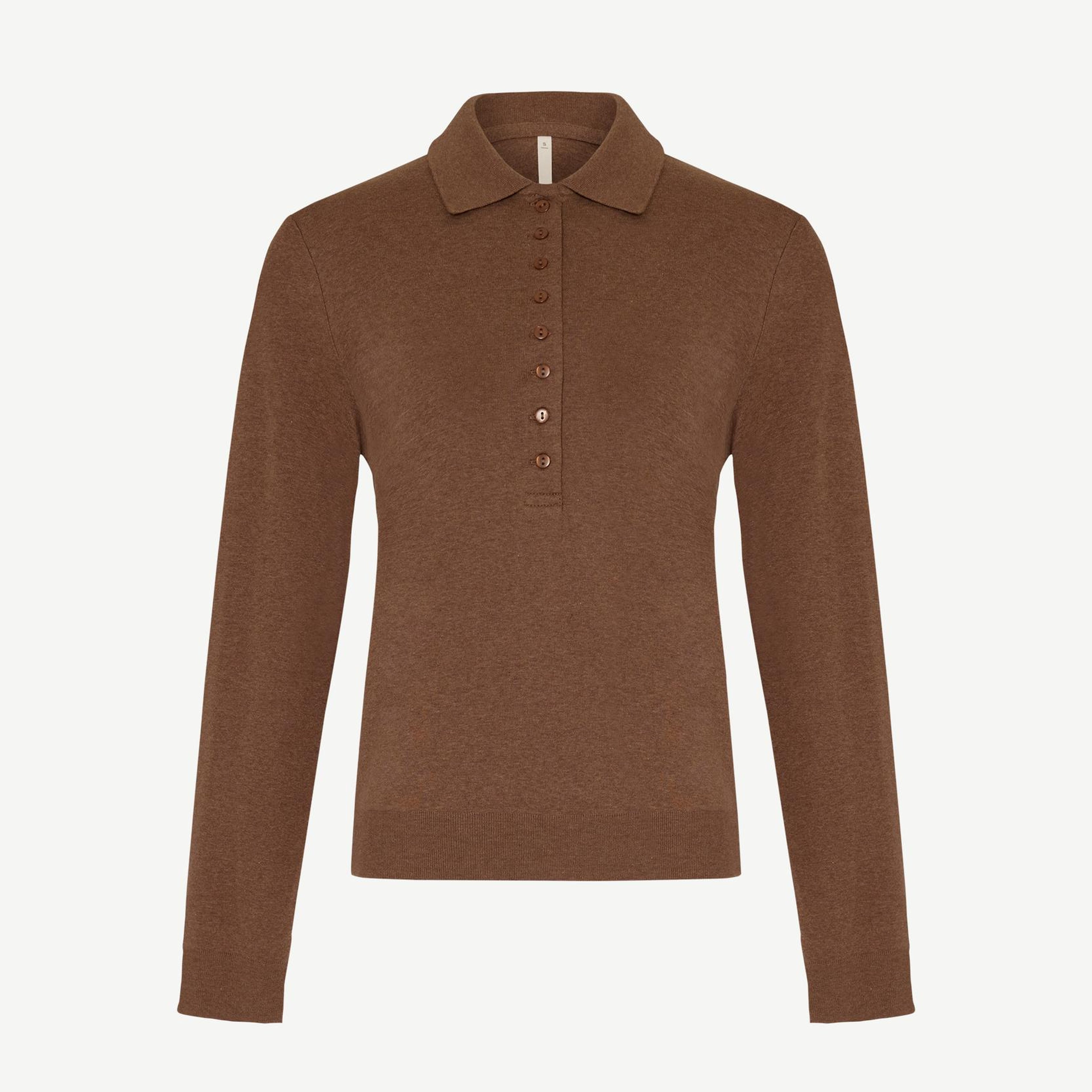 YARGICI Regular Polo Yaka Uzun Kol Kazak