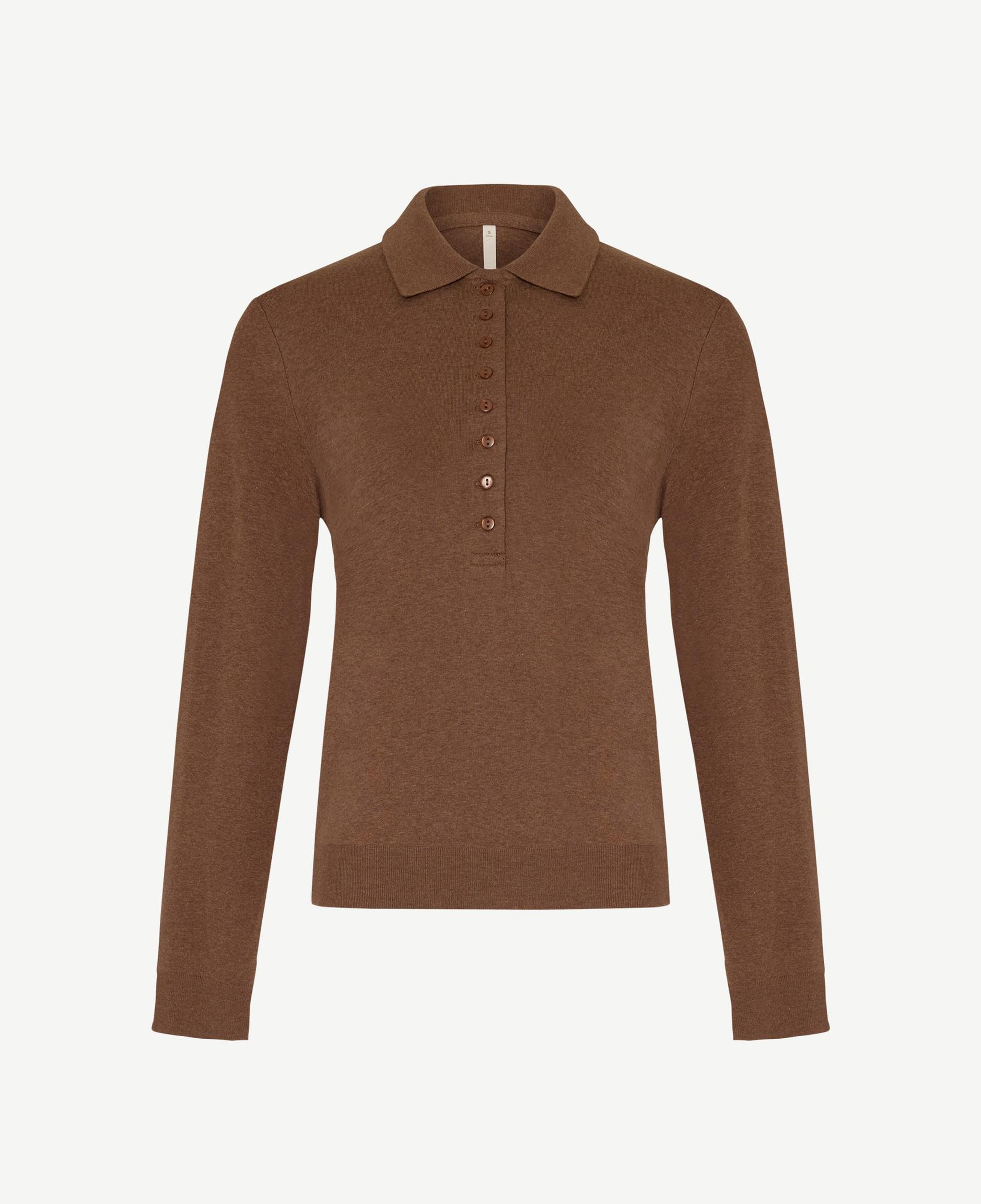 YARGICI Regular Polo Yaka Uzun Kol Kazak