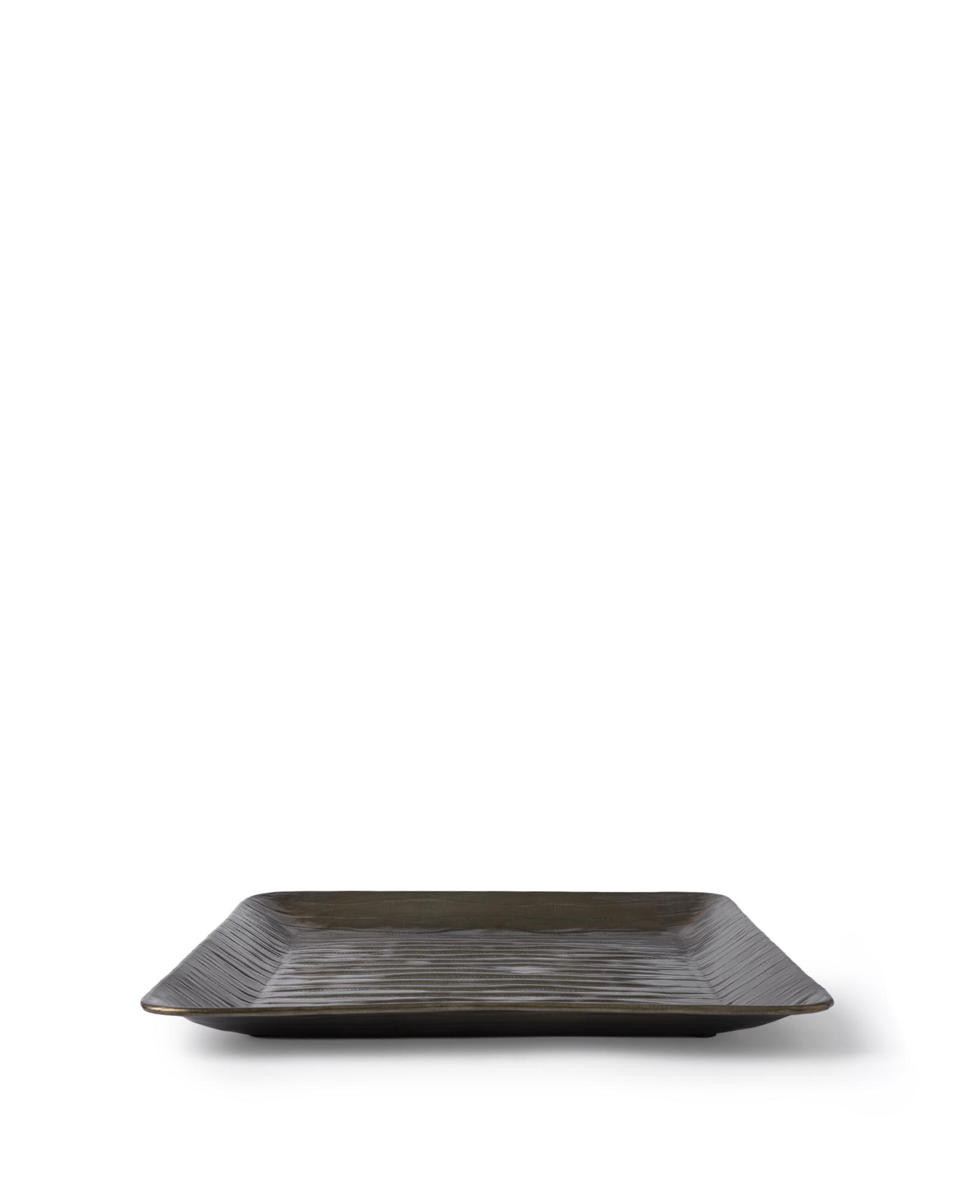YARGICI Metal Kare Tepsi(35x35x4 Cm)