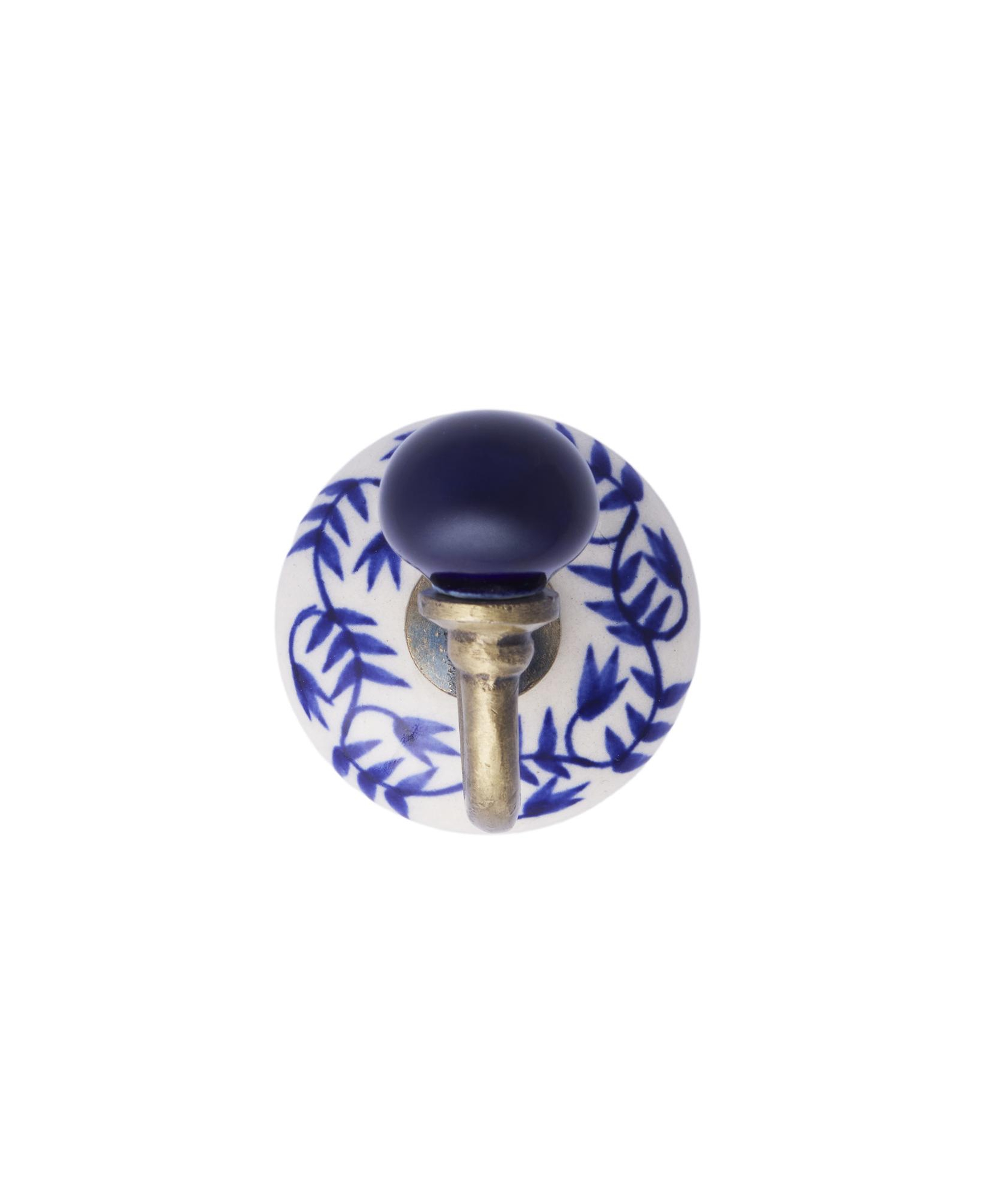 YARGICI Seramik Detaylı Metal Dekoratif Askı(6x10 Cm)