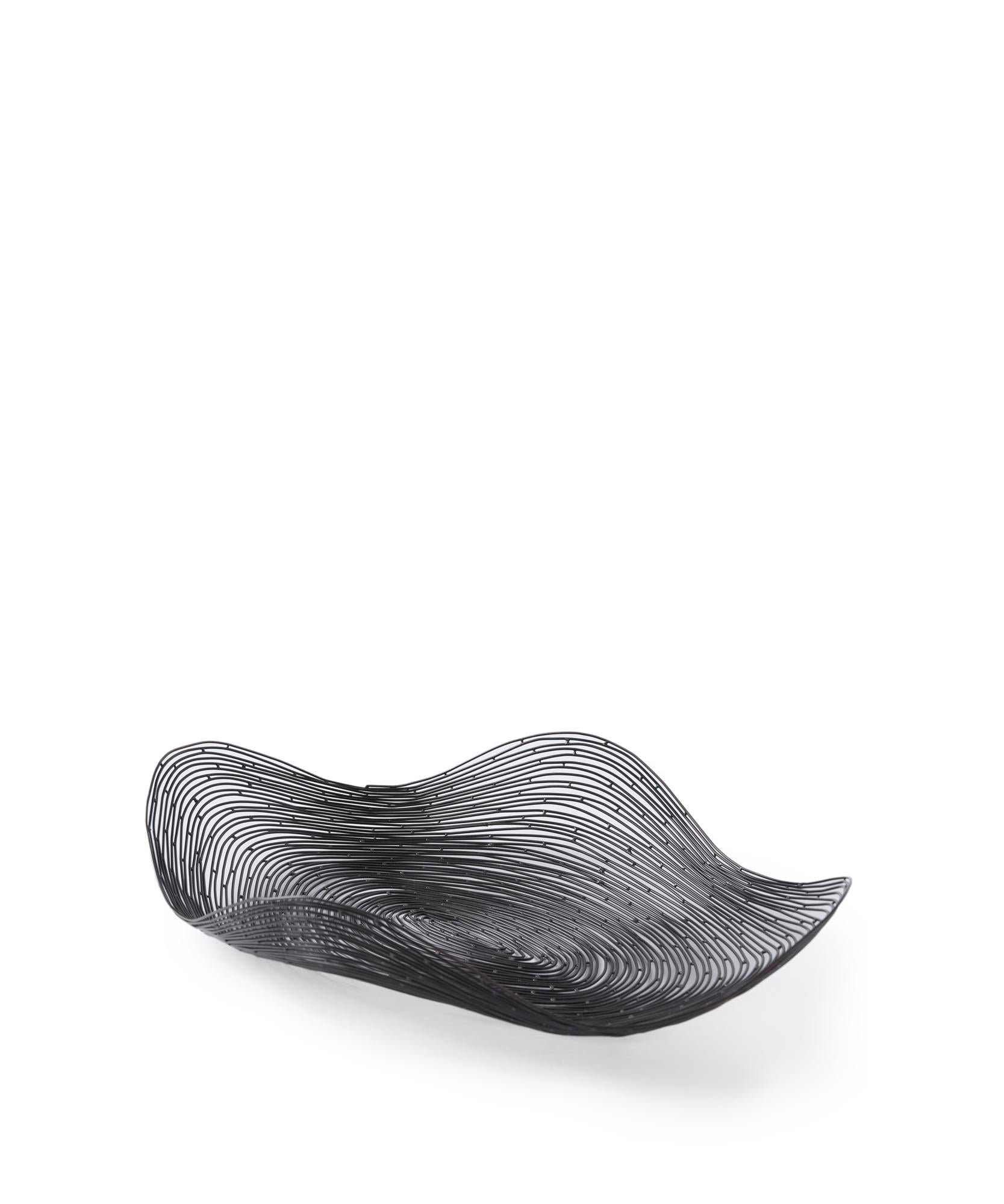 YARGICI Metal Asimetrik Formlu Sepet(42x29x9 Cm)