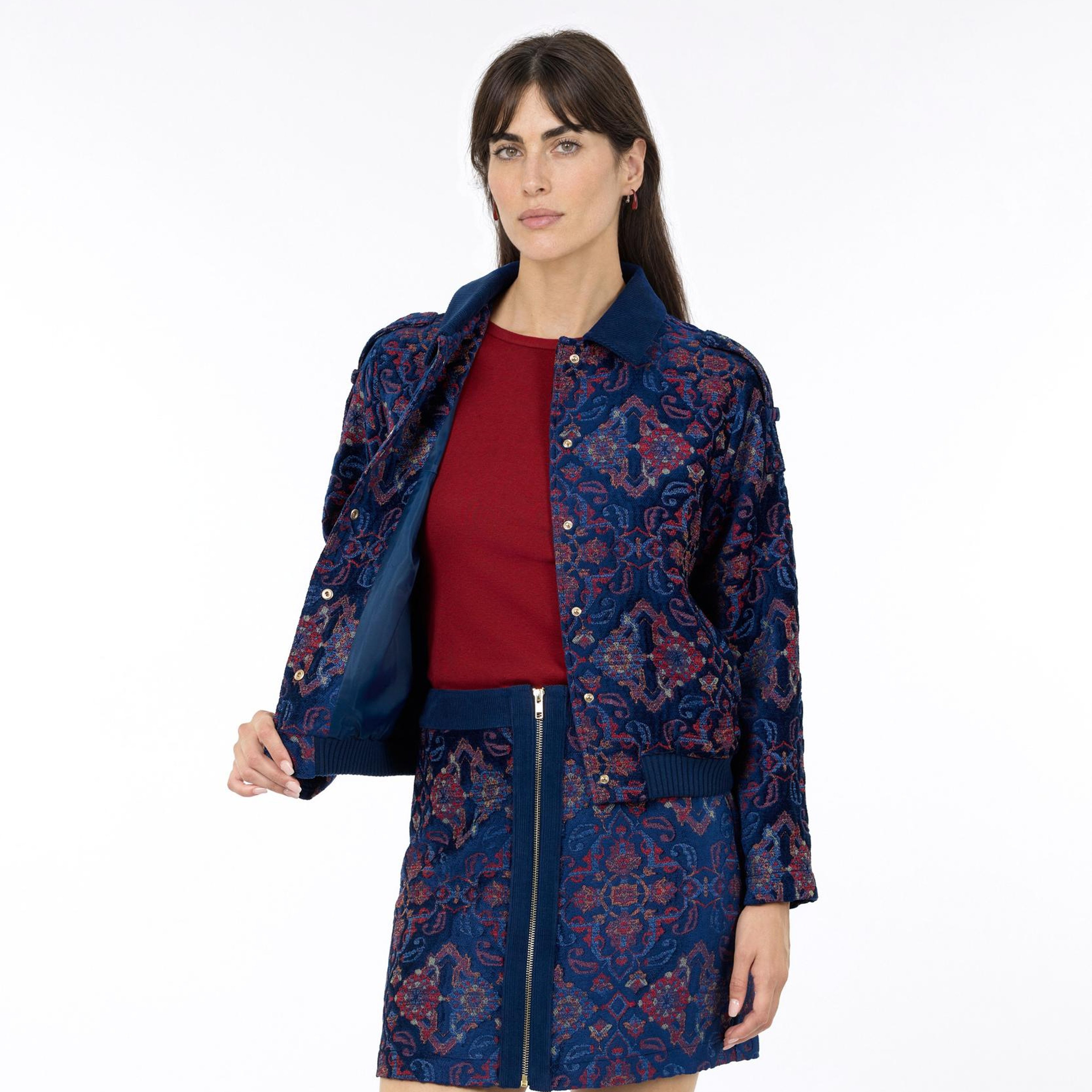 YARGICI Regular Bomber Yaka Uzun Kol Ceket