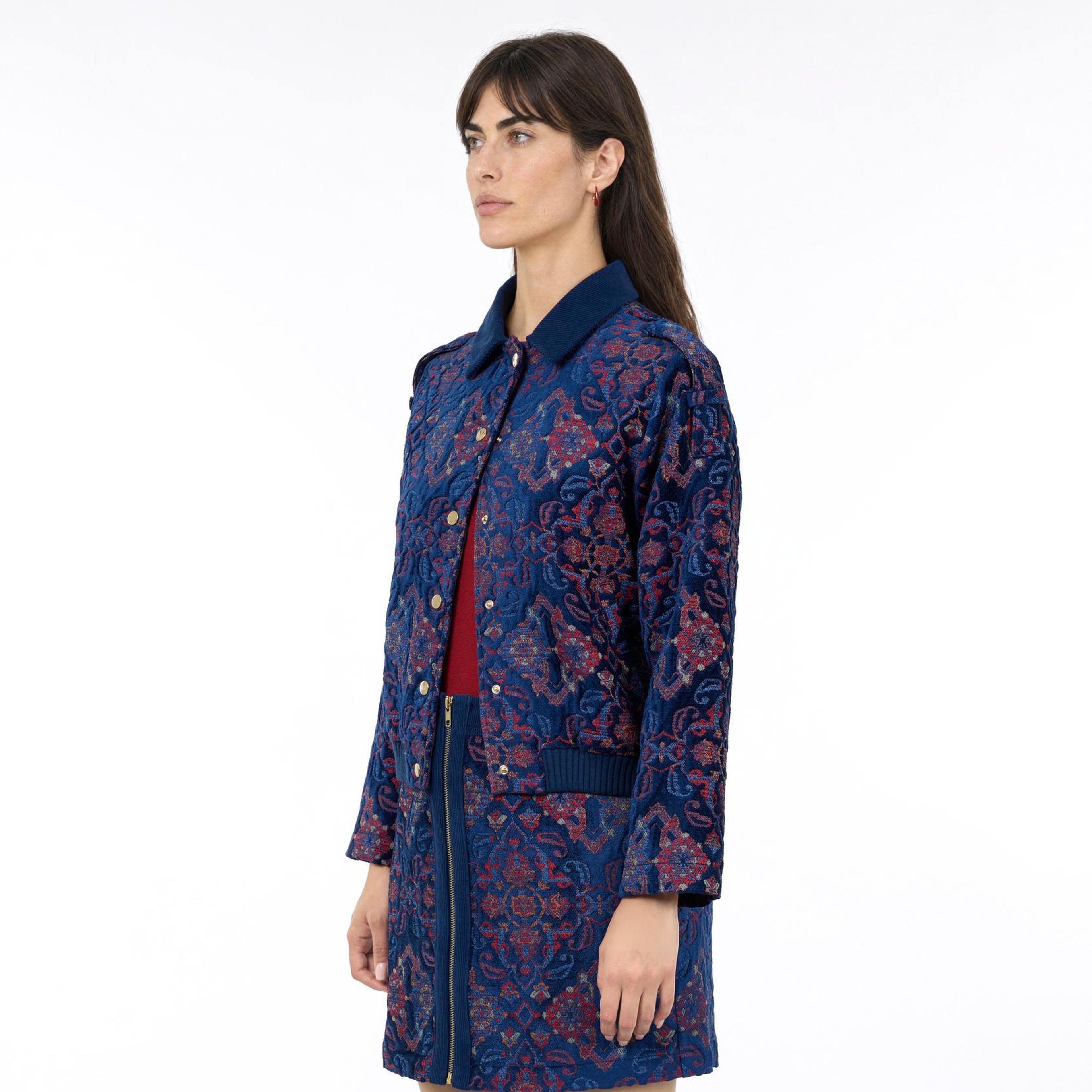 YARGICI Regular Bomber Yaka Uzun Kol Ceket