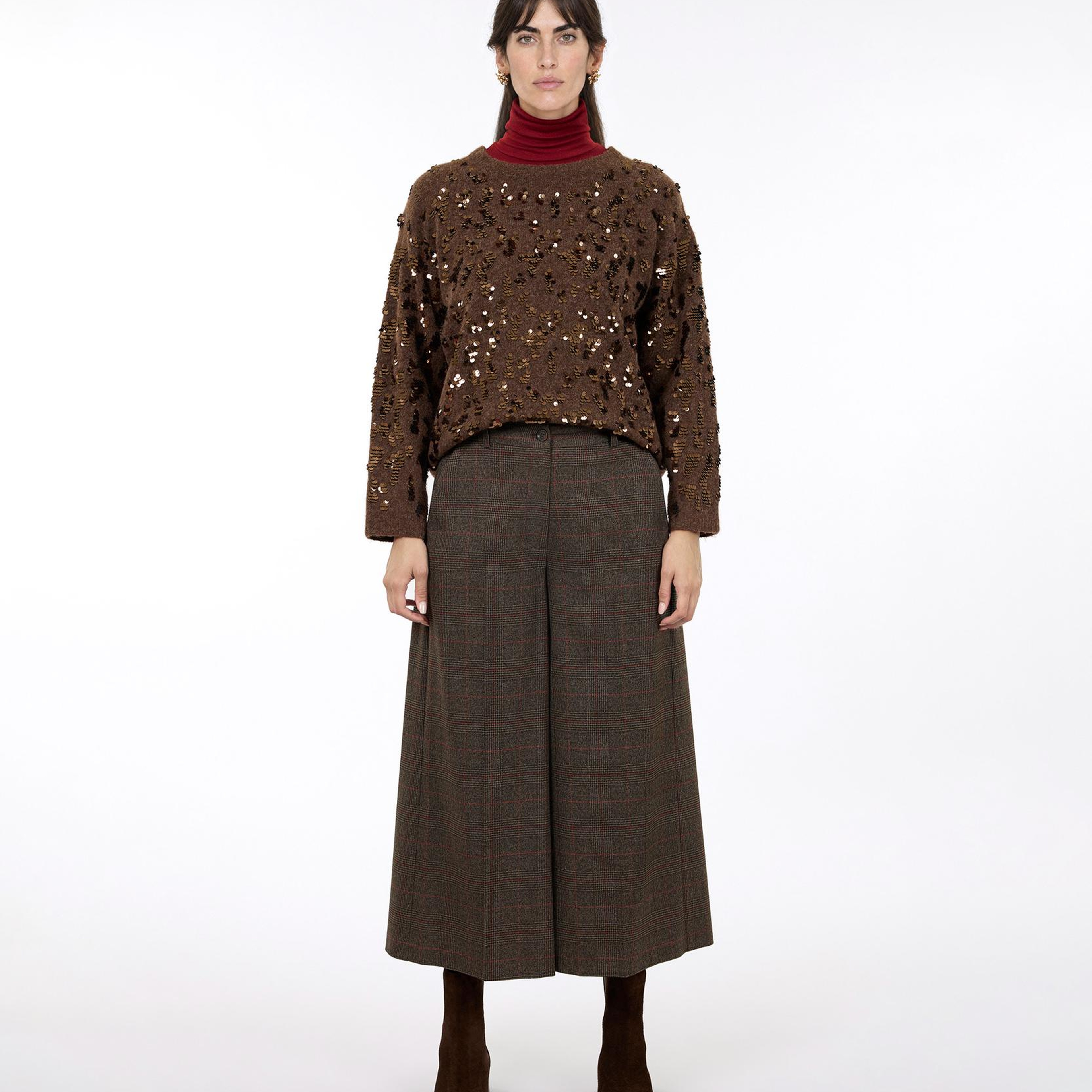 YARGICI Wide Leg Normal Bel Pantolon