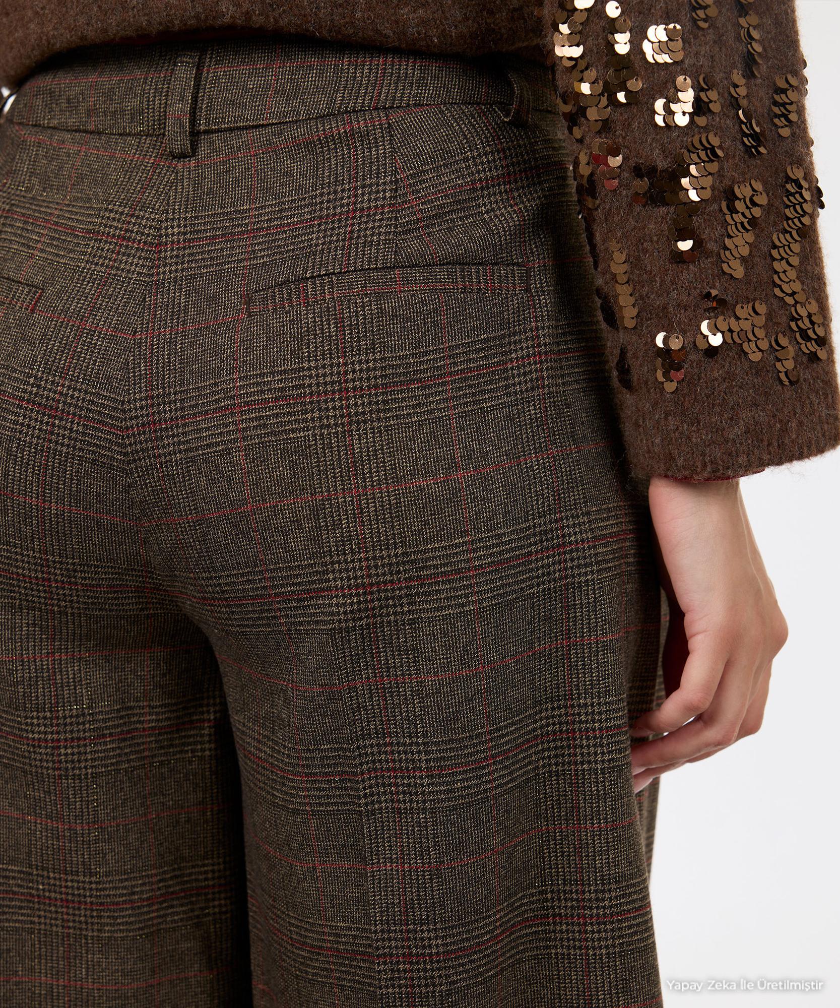 YARGICI Wide Leg Normal Bel Pantolon
