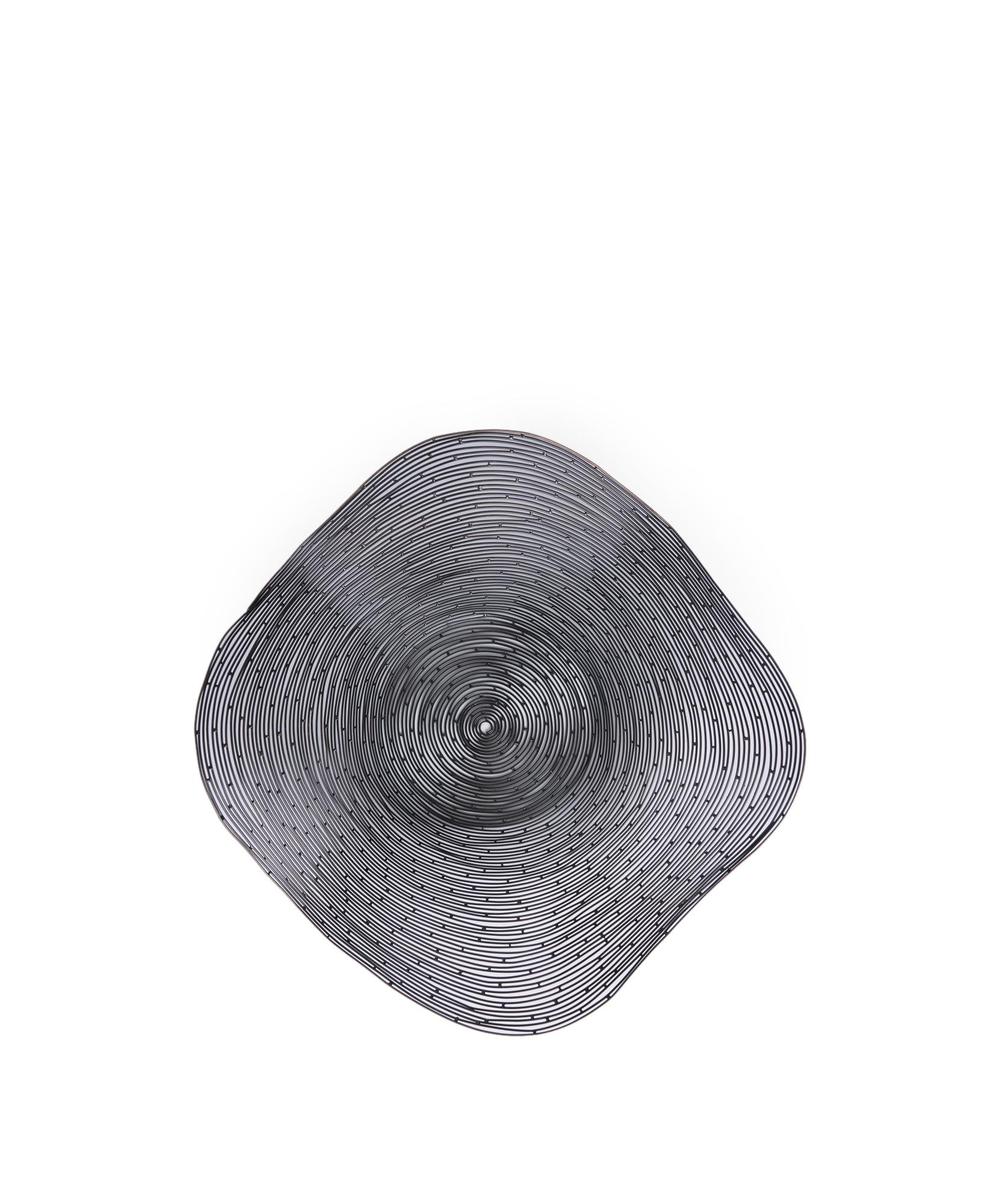 YARGICI Metal Asimetrik Formlu Sepet(41x13 Cm)