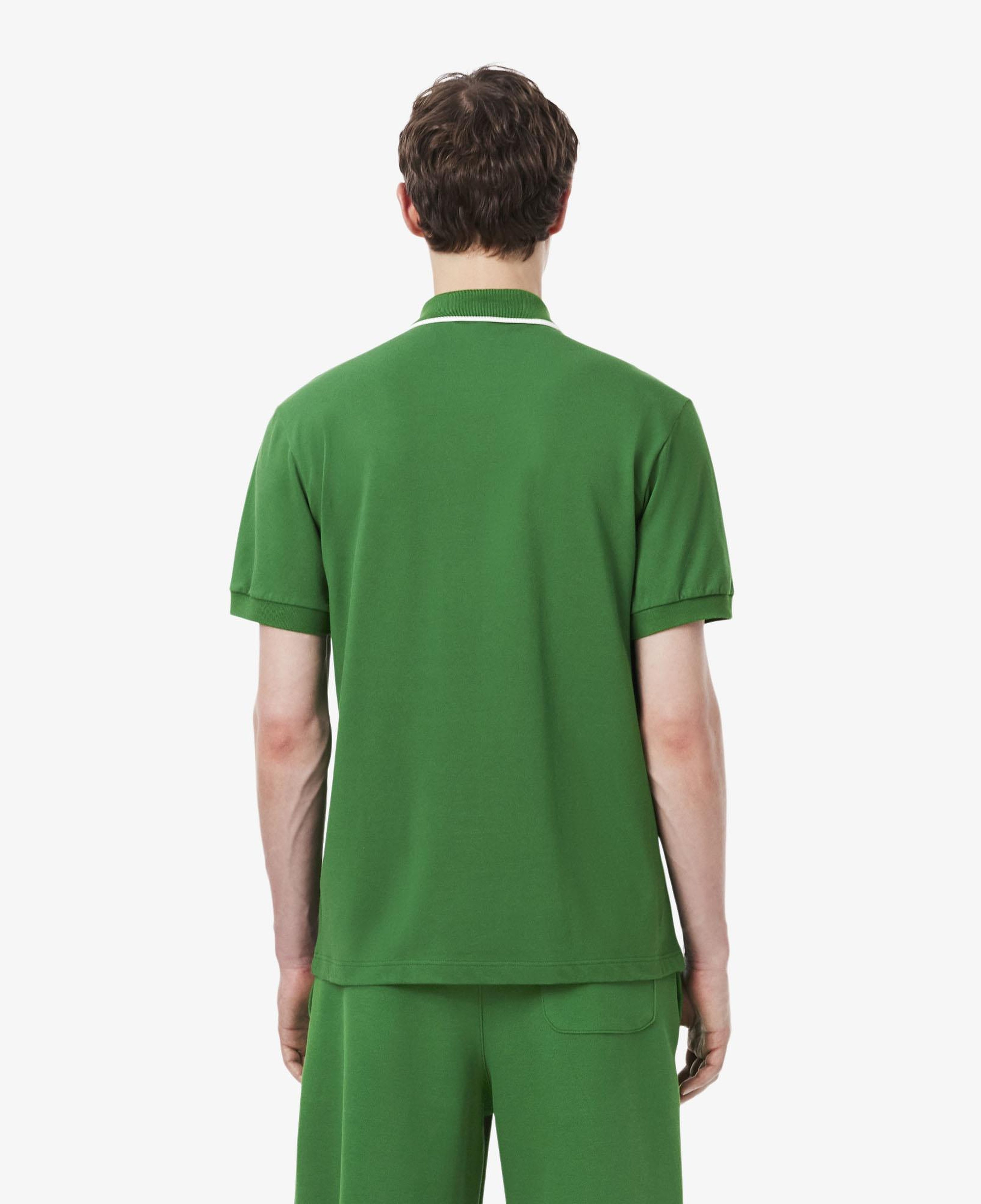 Erkek Classic Fit Yeşil Polo