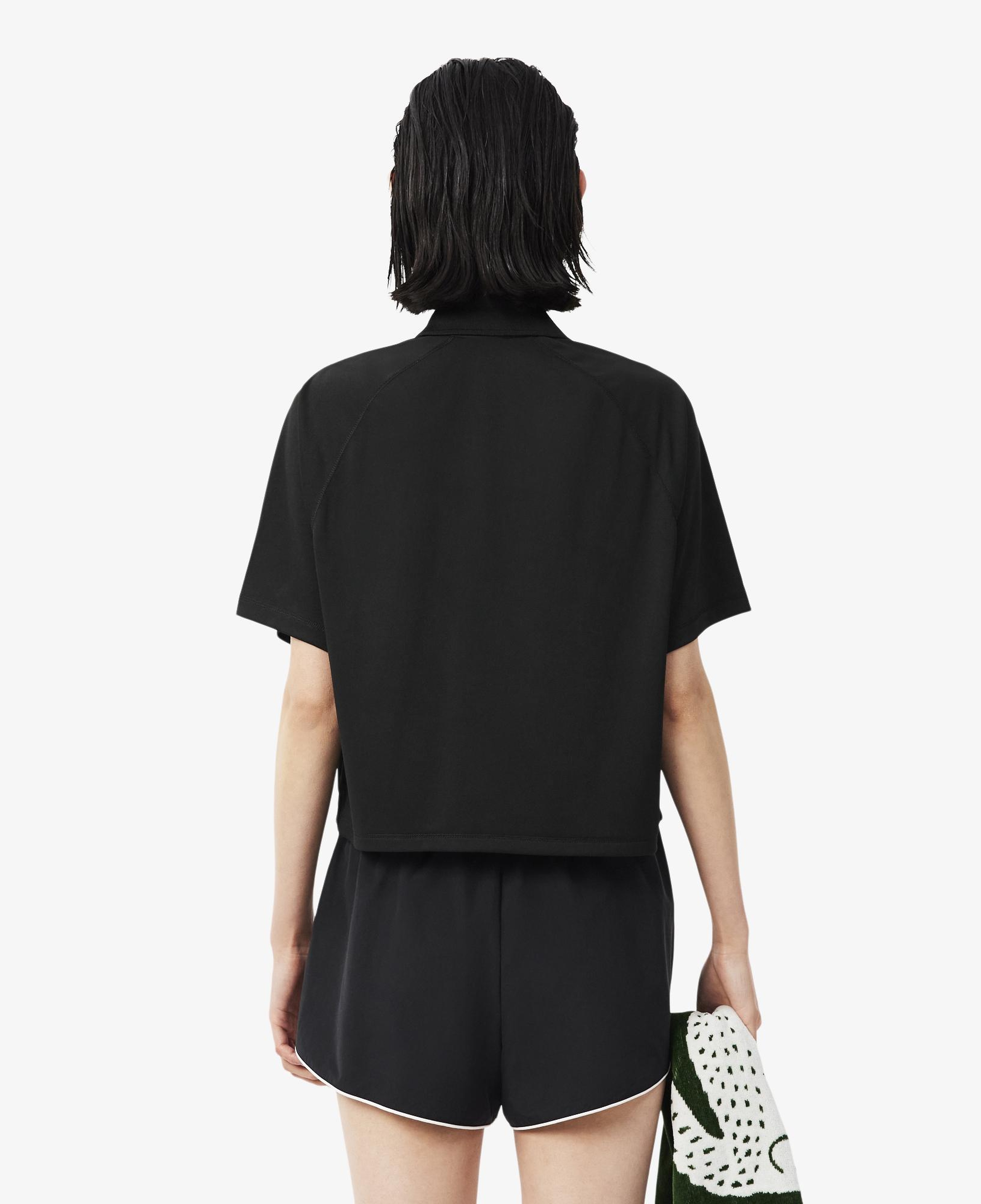 SPORT Kadın Relaxed Fit Ultra Dry Siyah Polo