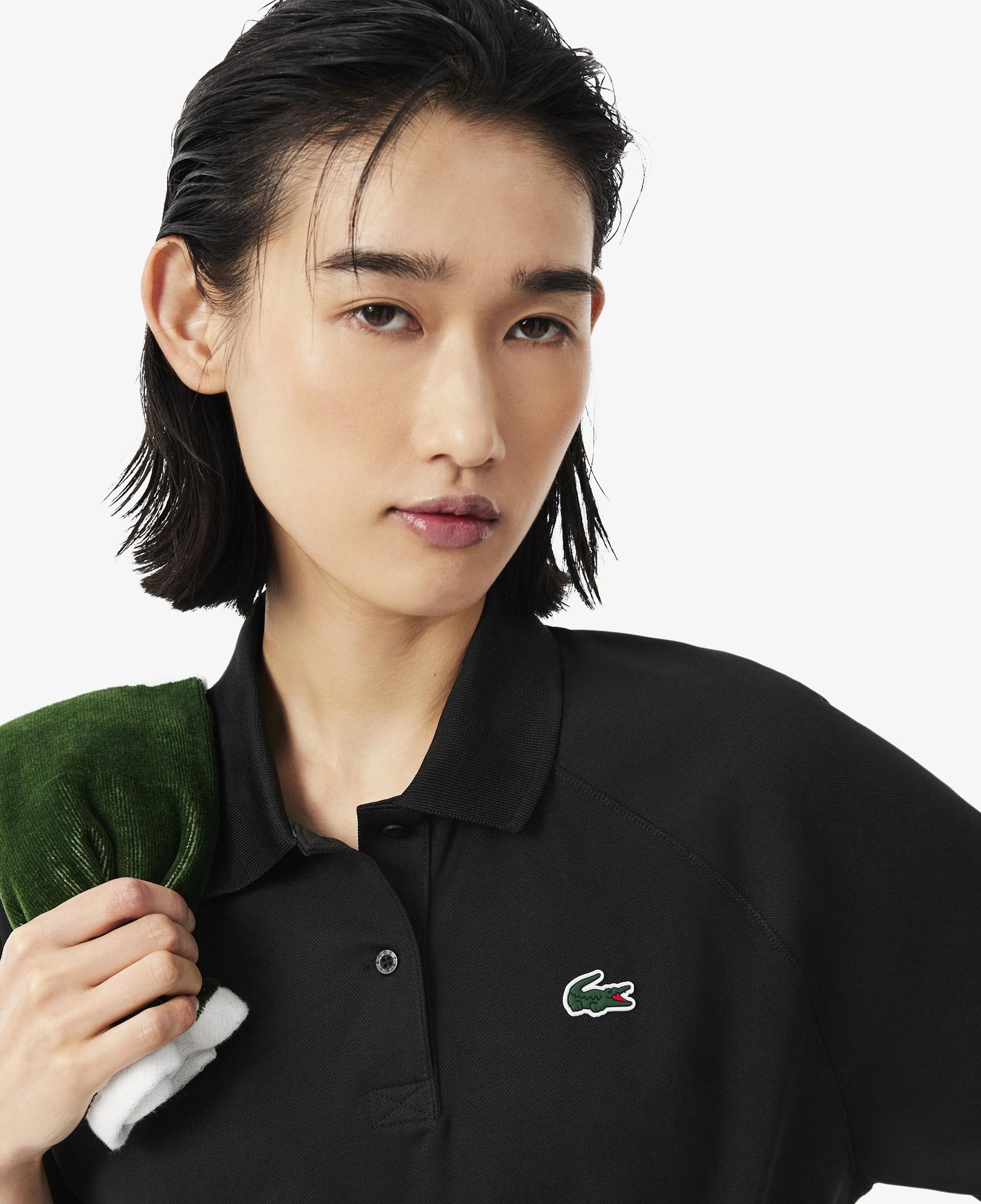 SPORT Kadın Relaxed Fit Ultra Dry Siyah Polo