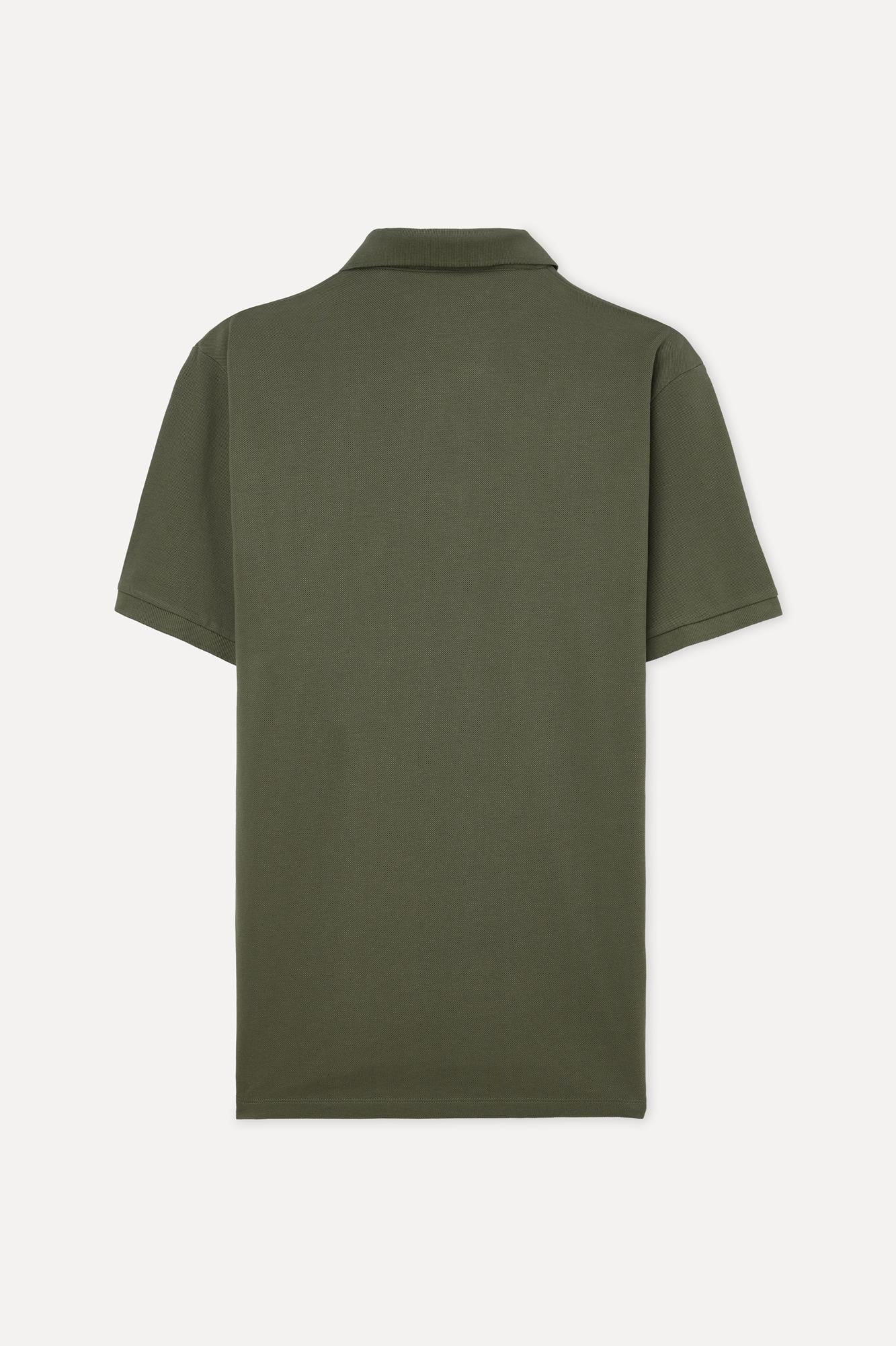 Erkek Haki Polo Yaka T-Shirt