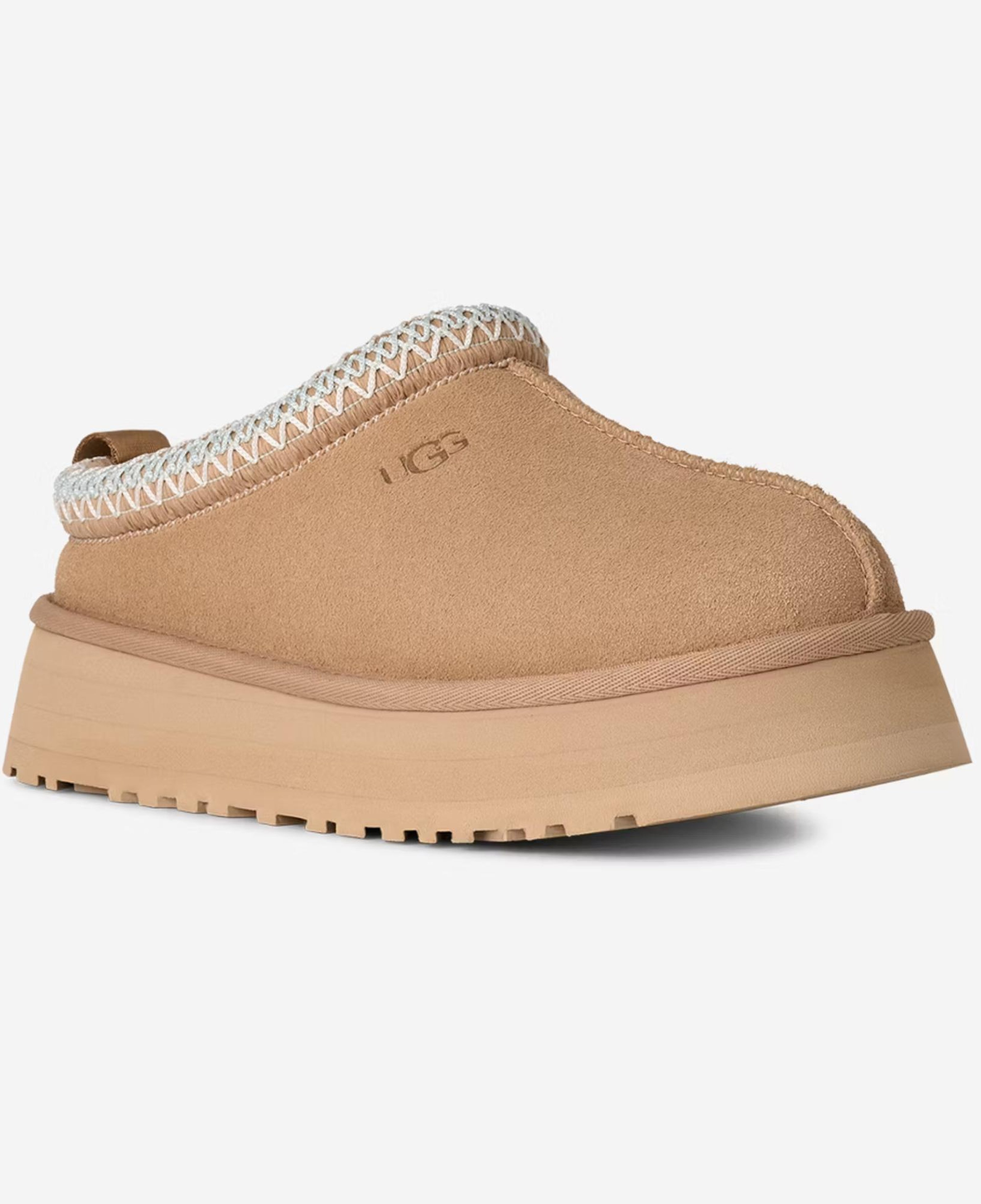 Ugg Tazz II Kadın Platform Krem Terlik