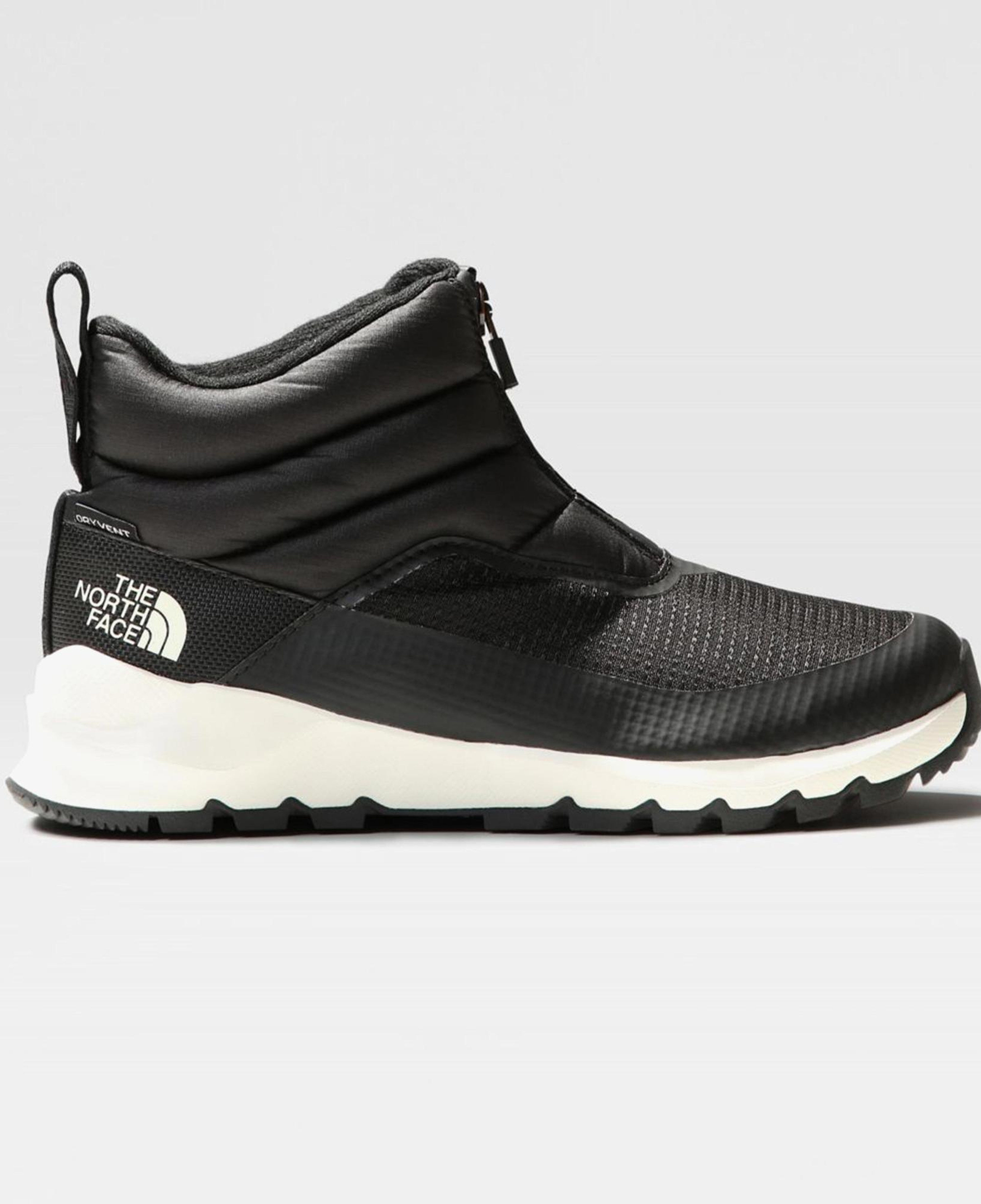 The North Face ThermoBall Fermuarlı Siyah Kadın Bot