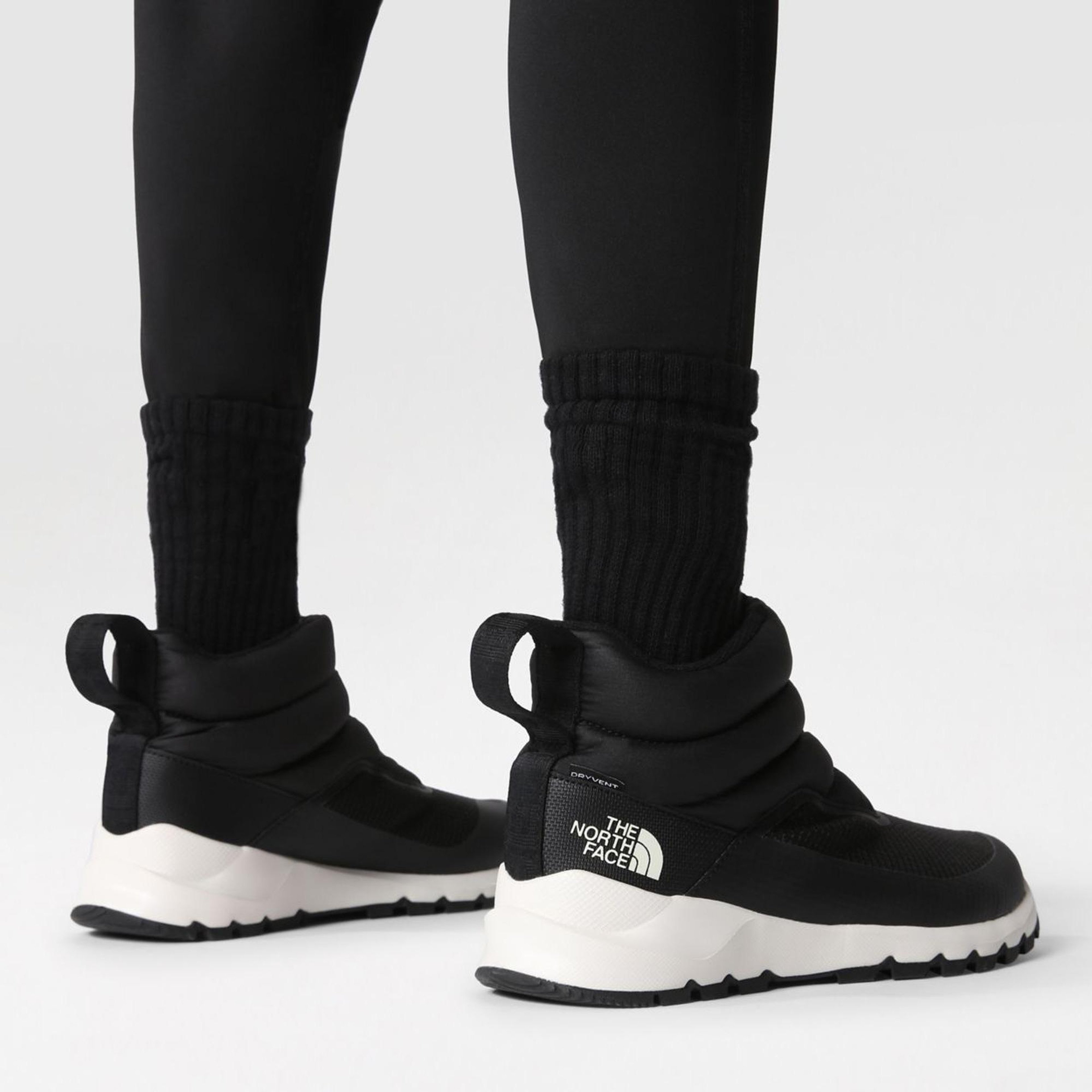 The North Face ThermoBall Fermuarlı Siyah Kadın Bot