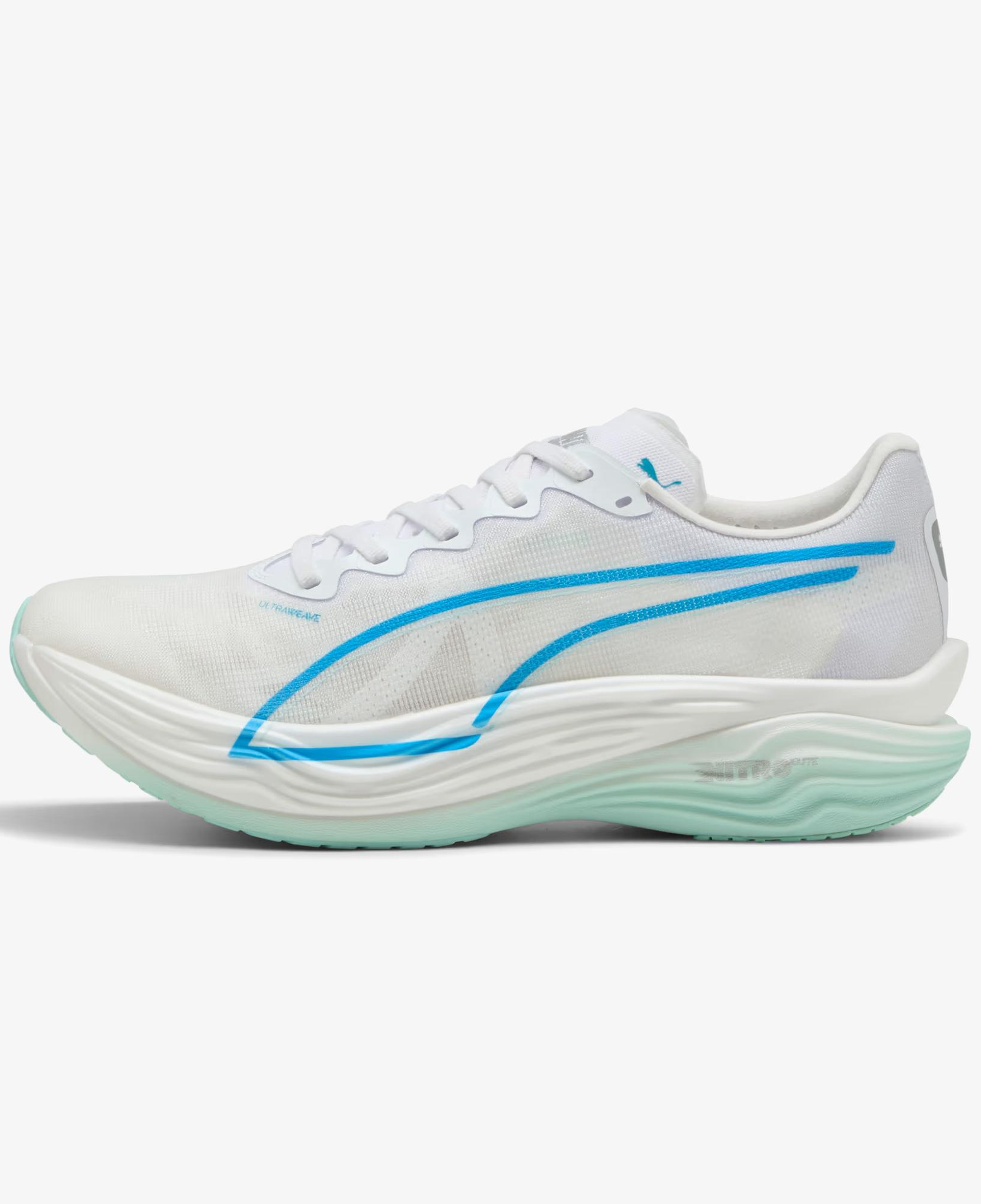 Puma Deviate Nitro Elite 3 Erkek Beyaz Koşu Ayakkabısı