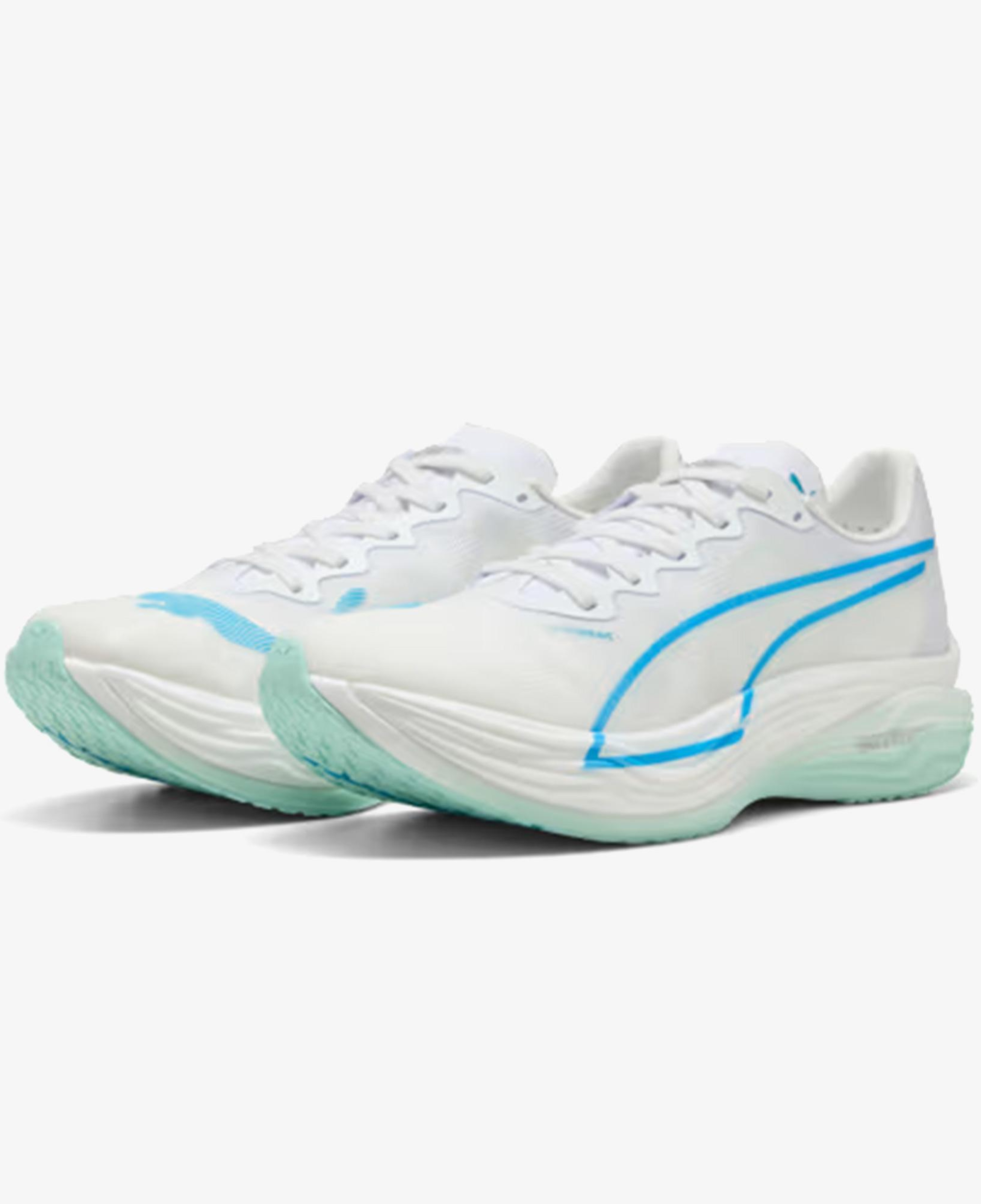 Puma Deviate Nitro Elite 3 Erkek Beyaz Koşu Ayakkabısı