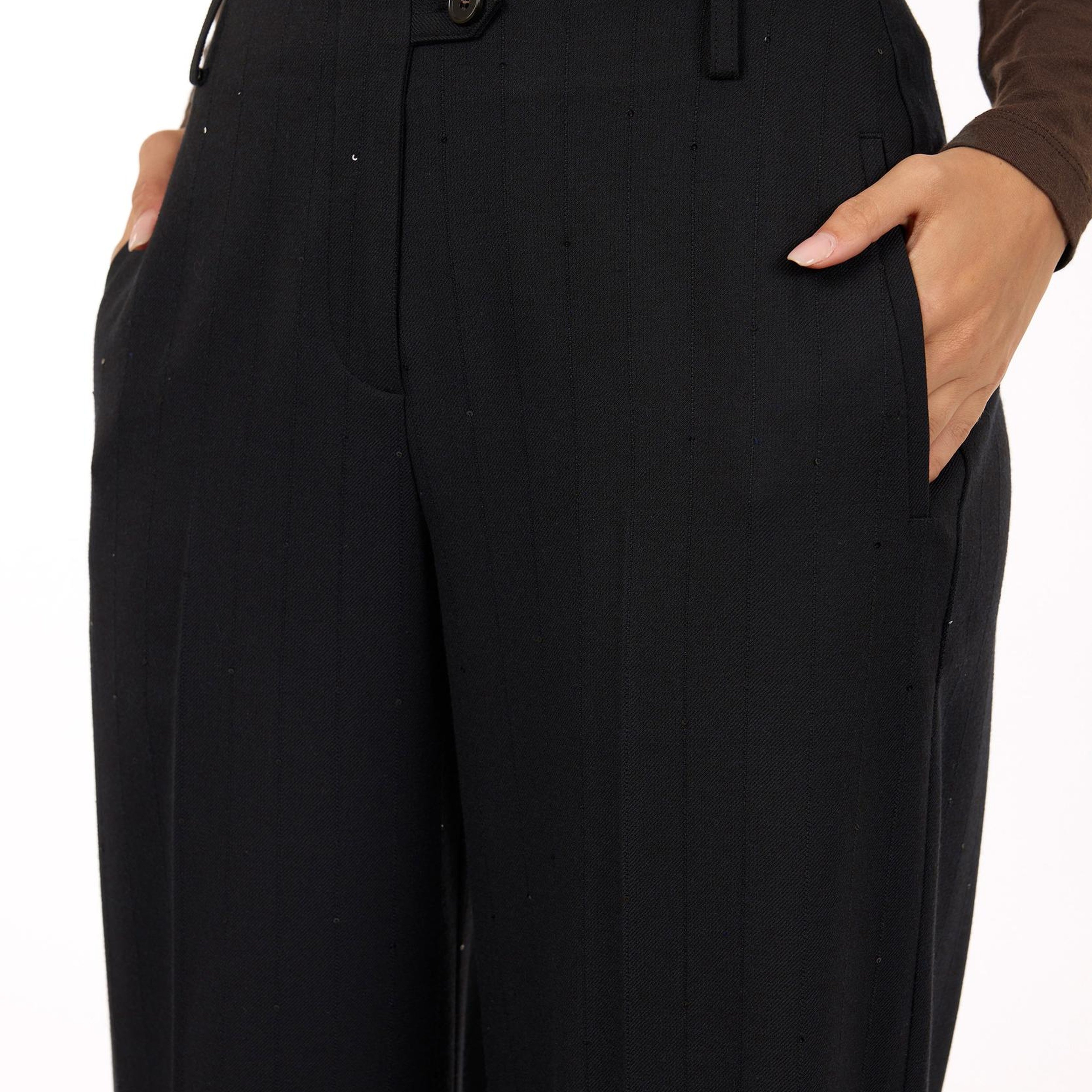 YARGICI Düz Normal Bel Pantolon