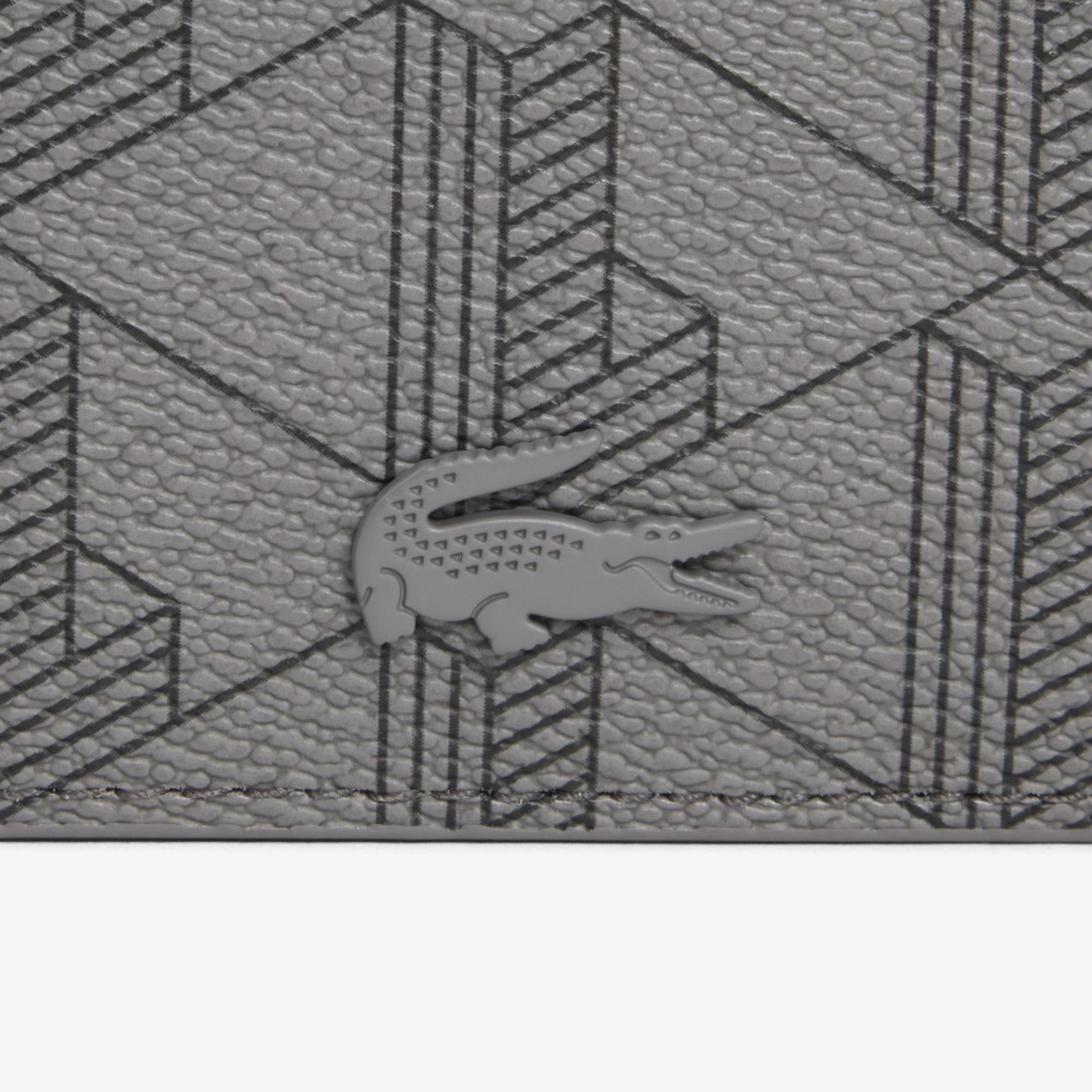 The Blend Erkek Monogram Gri Cüzdan