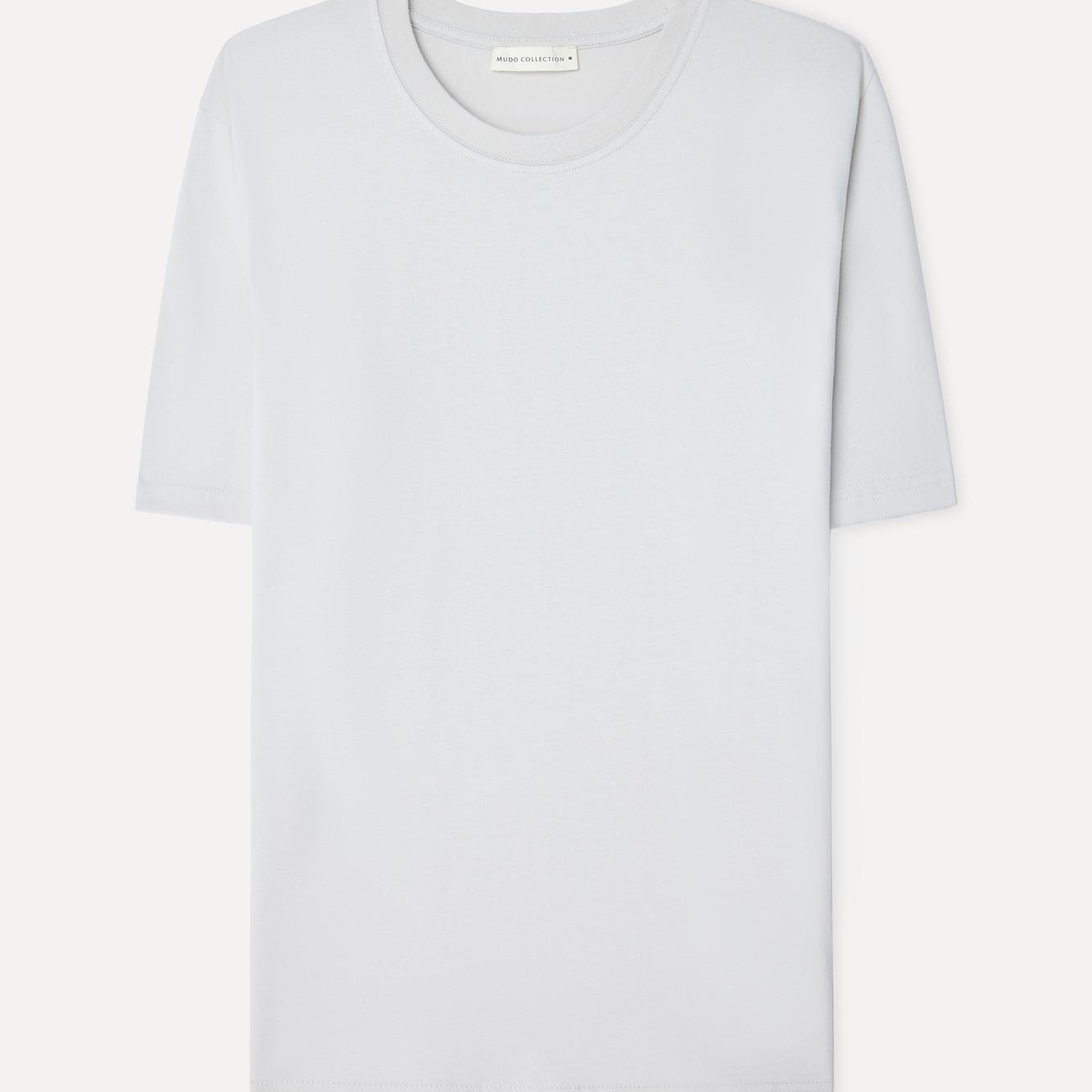 Erkek Taş Rengi Bisiklet Yaka T-Shirt