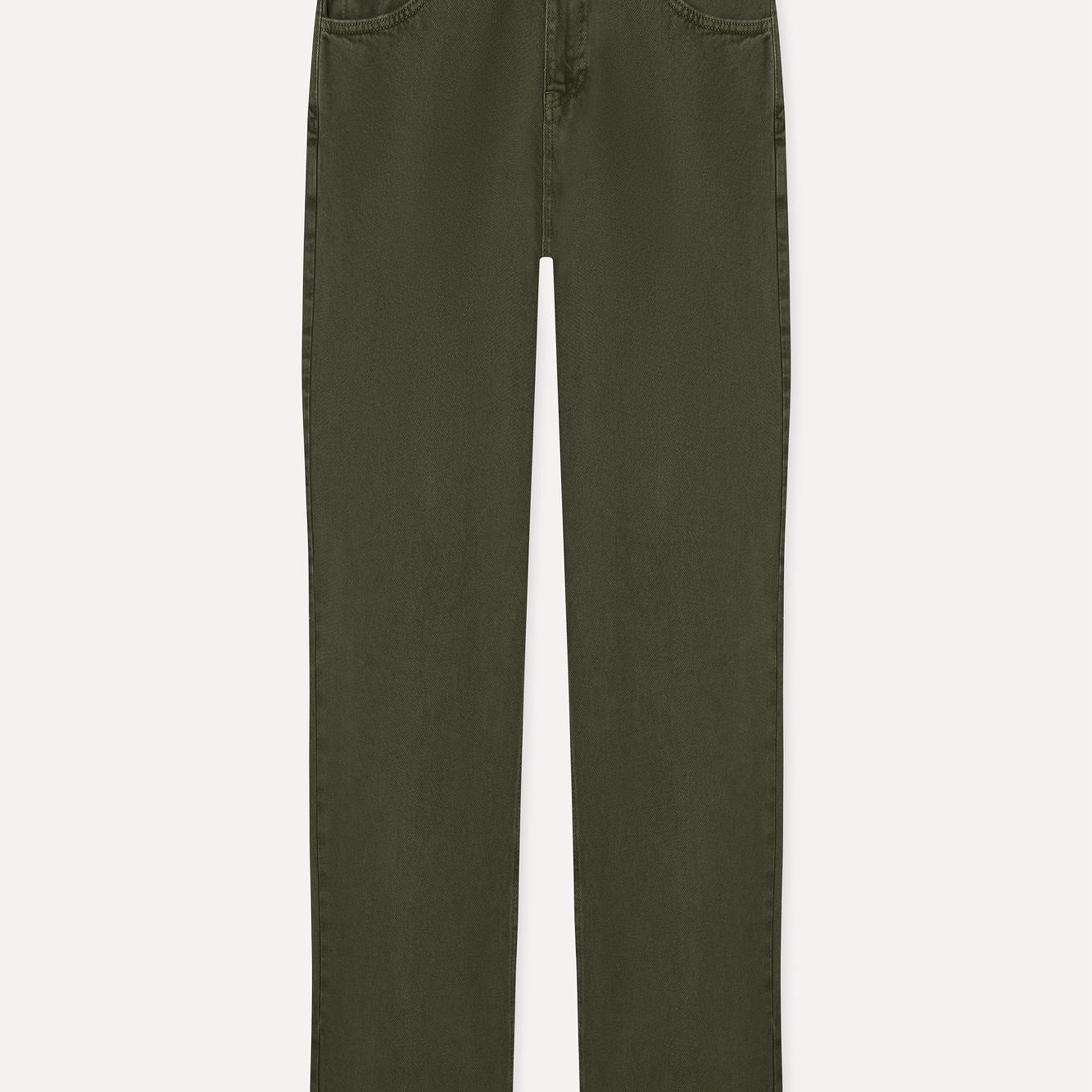 Erkek Haki Loose Fit Pantolon