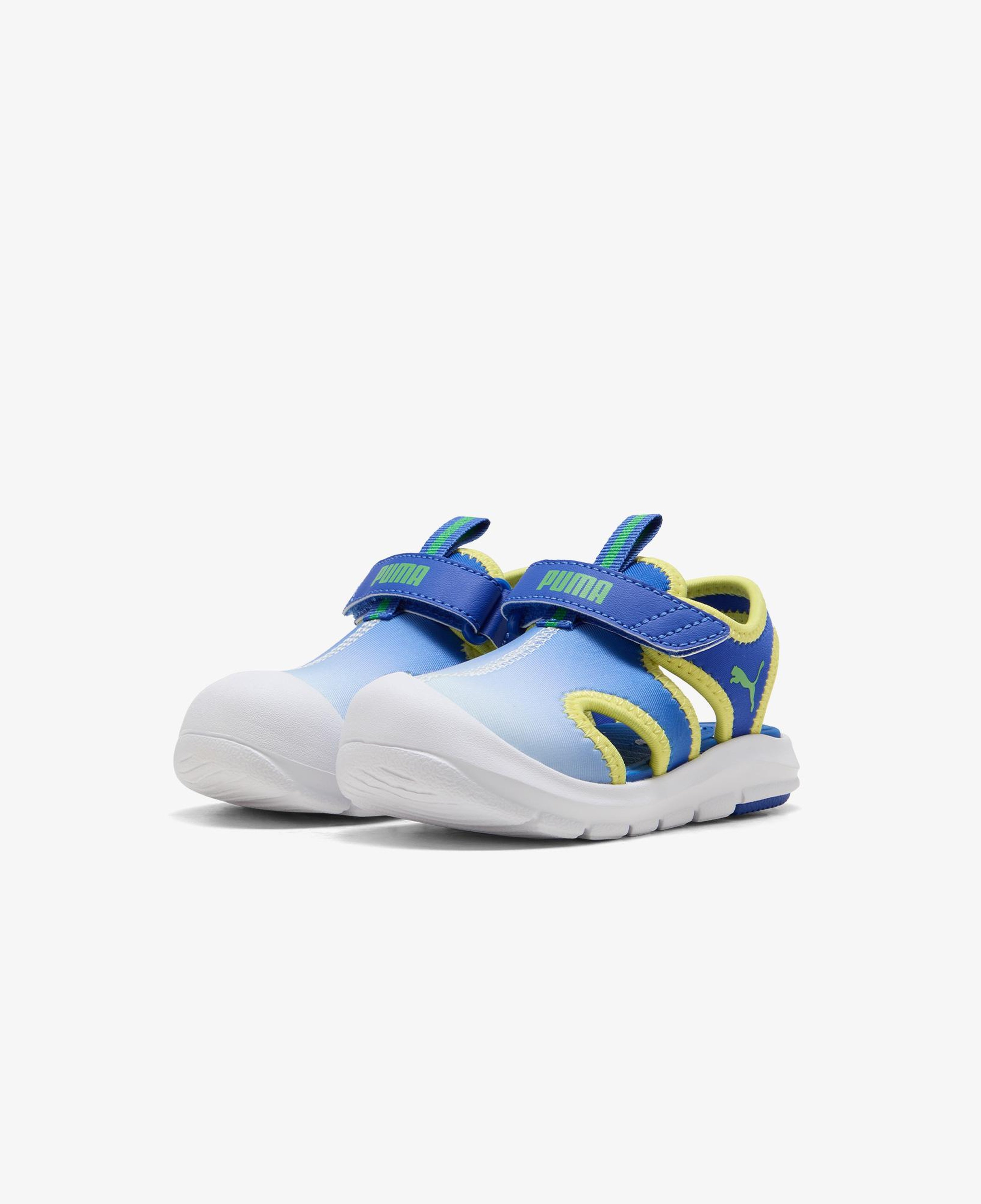 Puma Funracer Sandal Come On Çocuk Mavi Sandalet