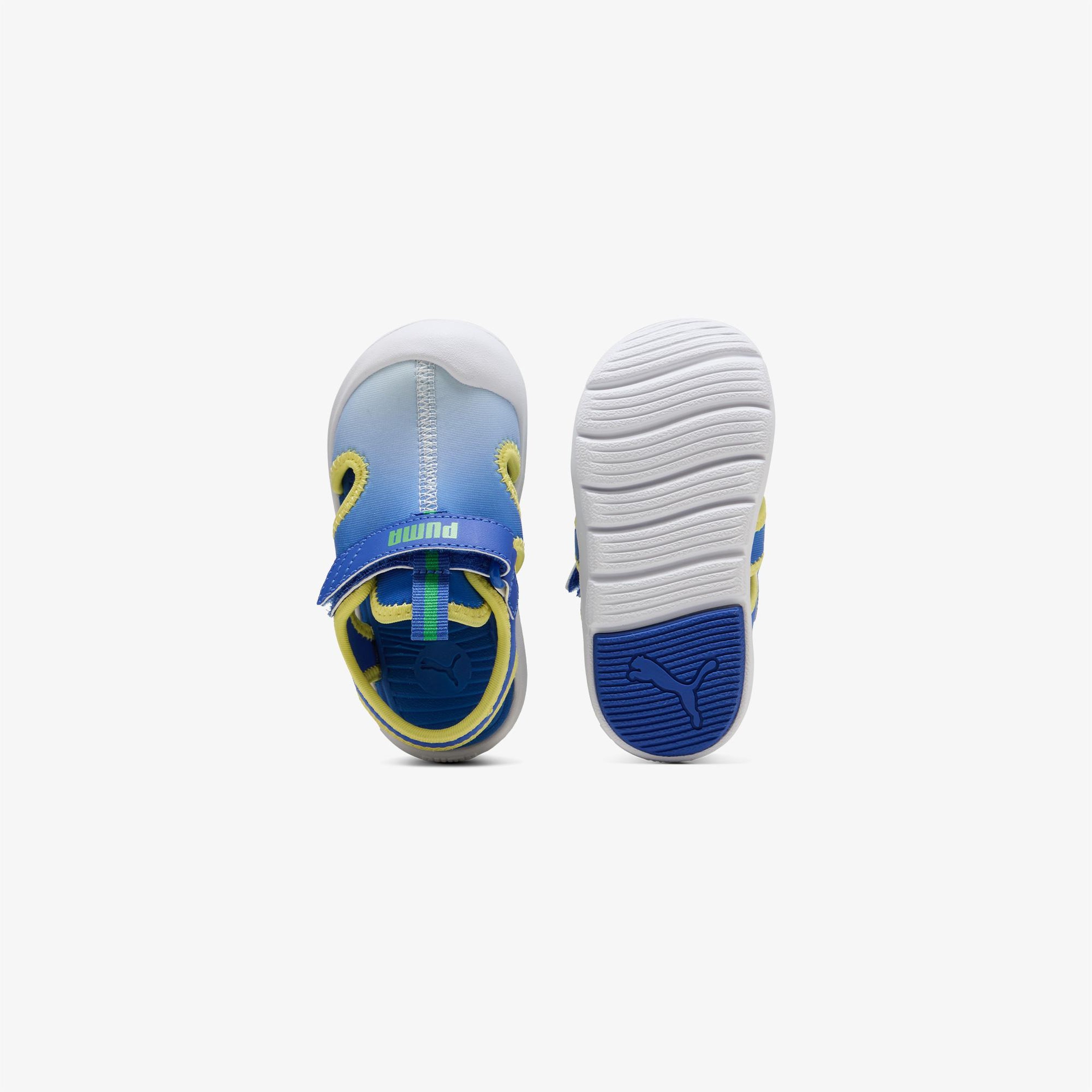 Puma Funracer Sandal Come On Çocuk Mavi Sandalet
